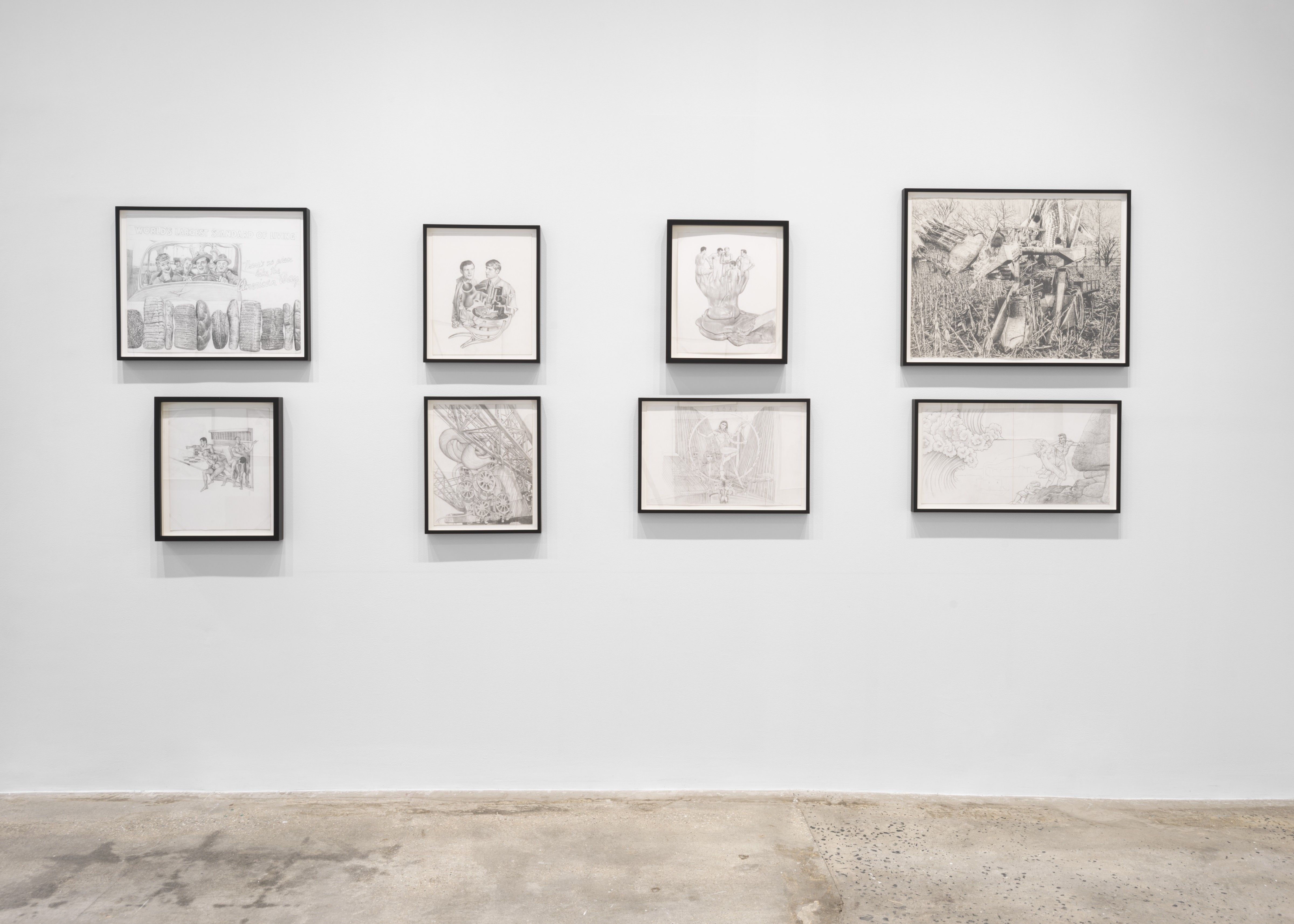 Jim Shaw, Drawings at Gagosian, photo 4