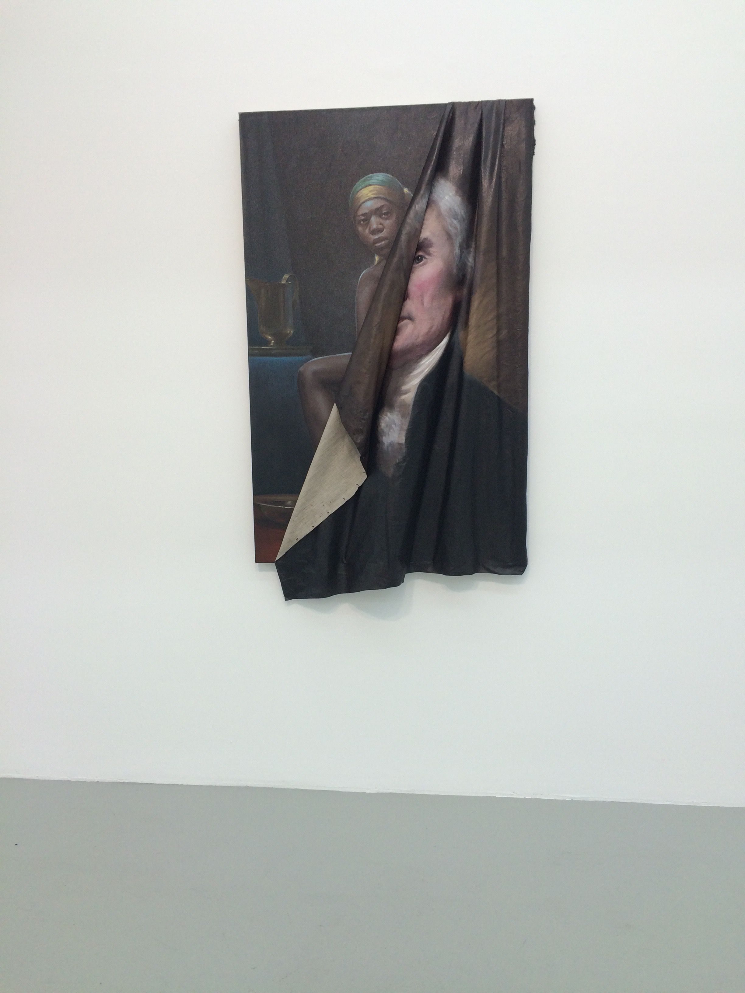 Titus Kaphar, Drawing the Blinds at Jack Shainman, photo 8