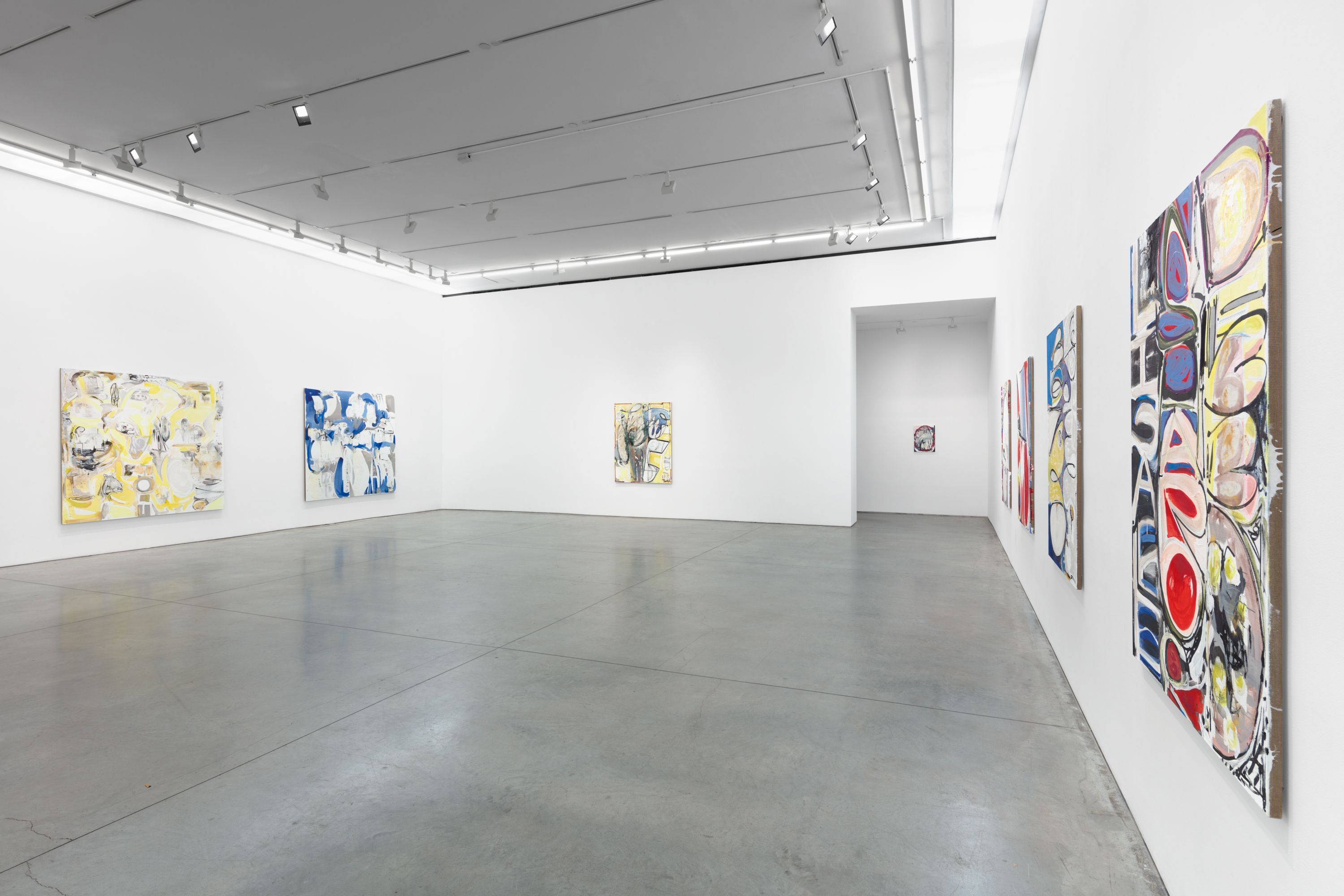 Suzanne McClelland, Playlist at Marianne Boesky Gallery, photo 2