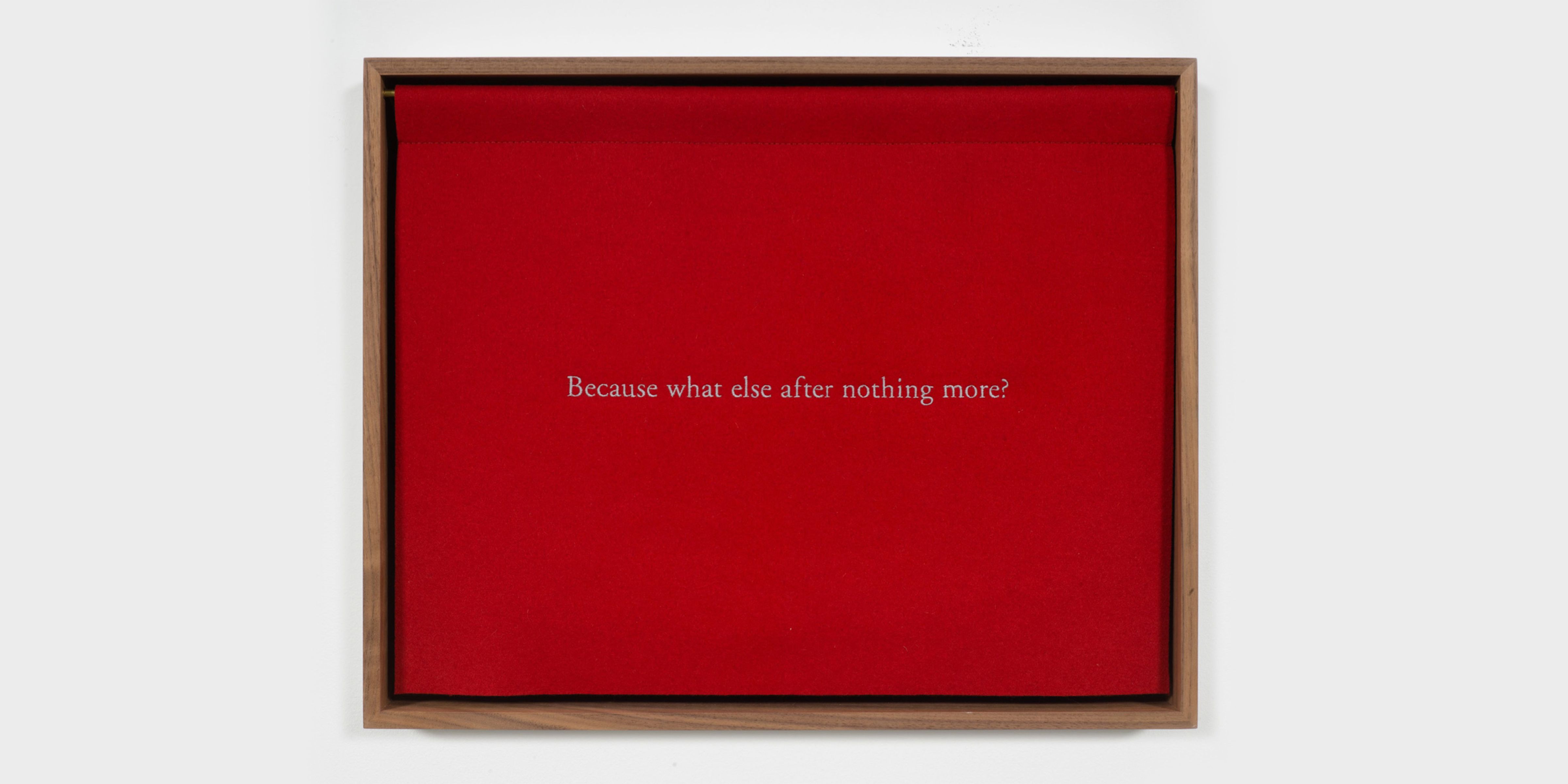 Sophie Calle, Behind the Curtain at Perrotin, photo 3