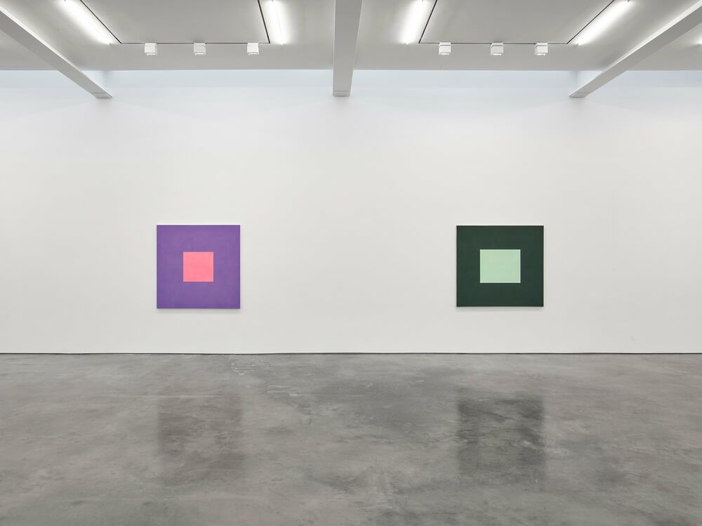 Peter Joseph, The Border Paintings at Lisson, photo 2