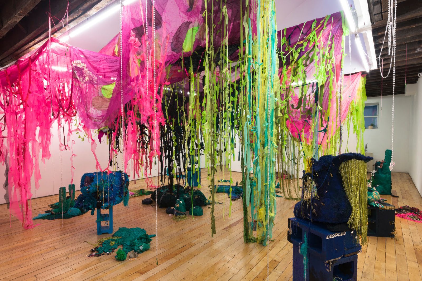 Sara Jimenez, The Rain From Dreams or From Breaths at Rachel Uffner, photo 2
