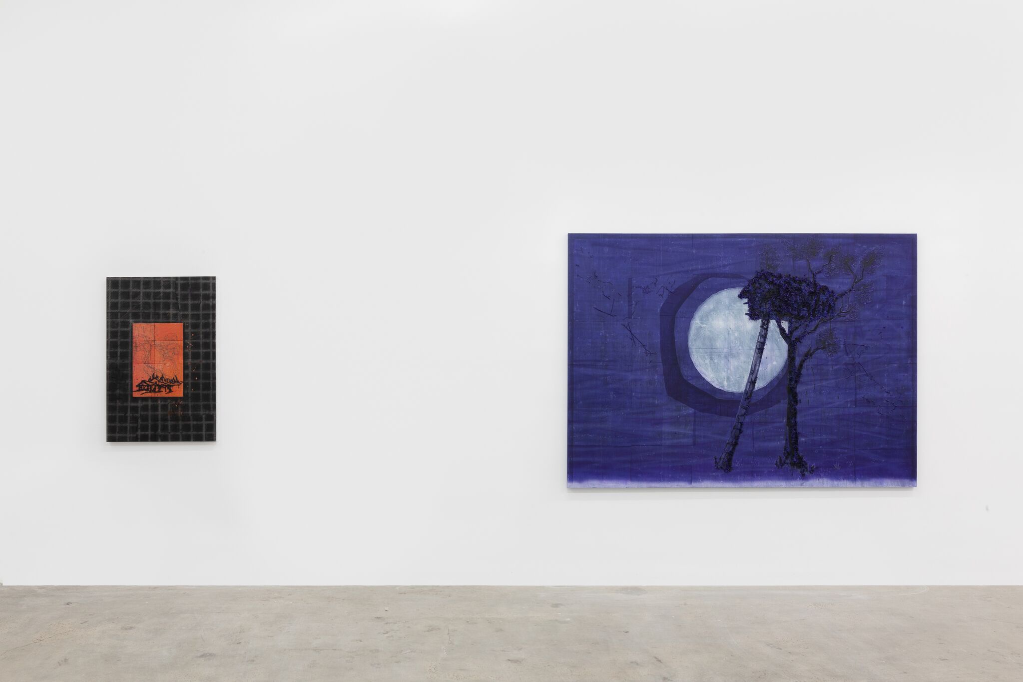 Michael Raedecker, Parade at Grimm, photo 4