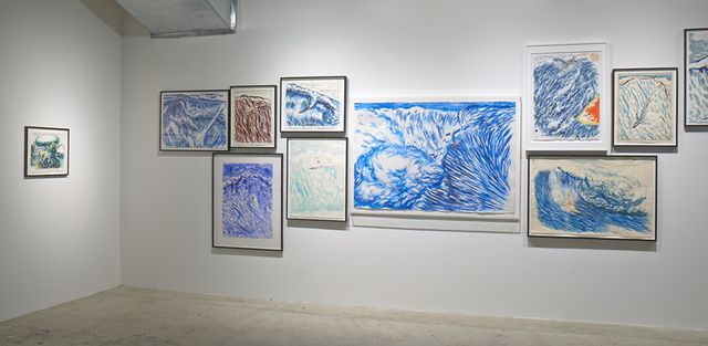 Raymond Pettibon, Are Your Motives Pure? (Surfers 1985 - 2013) at Venus Over Manhattan, photo 5