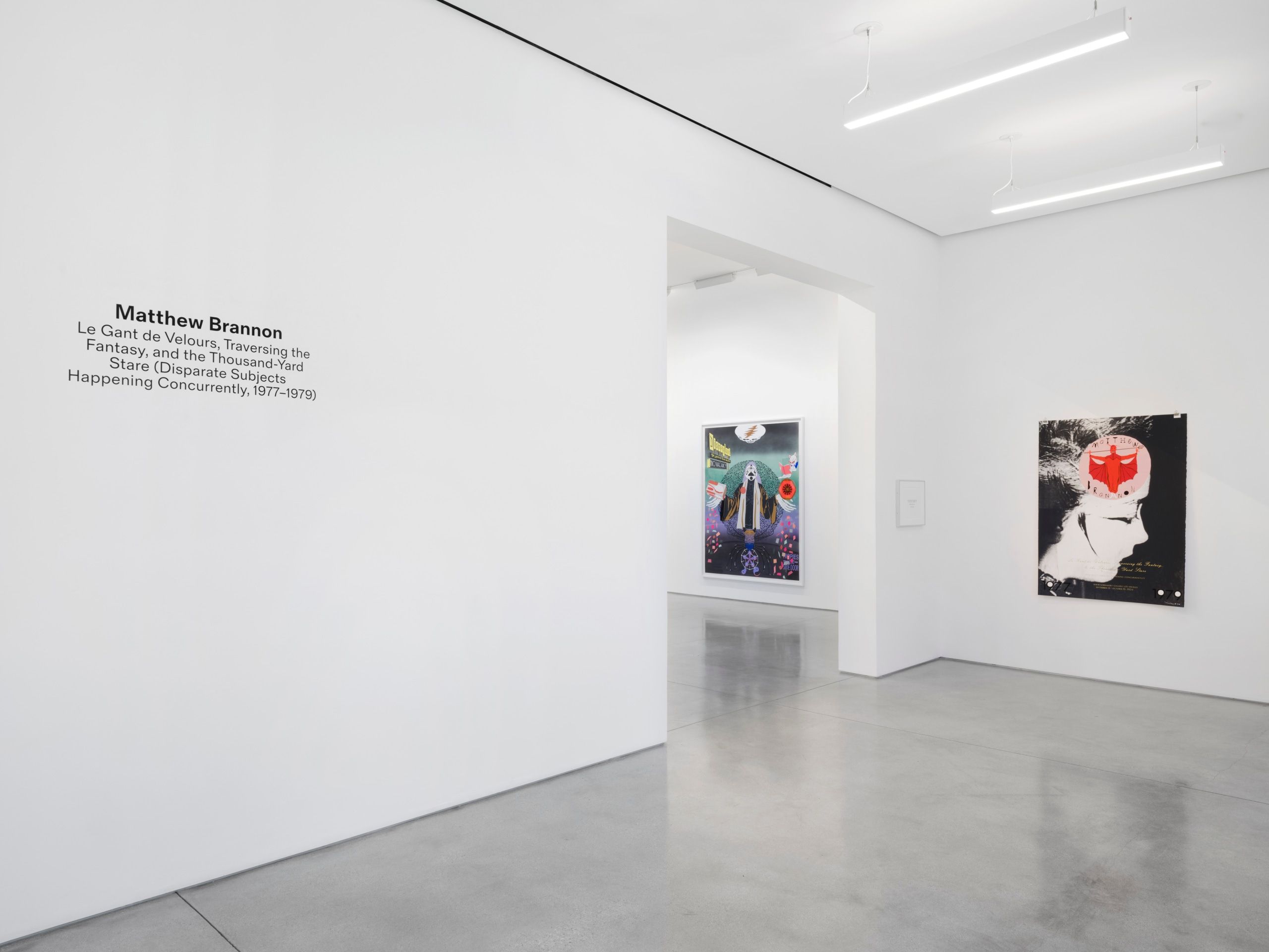 Matthew Brannon, Le Gant de Velours, Traversing the Fantasy, and the Thousand-Yard Stare (Disparate Subjects Happening Concurrently, 1977–1979) at David Kordansky Gallery, photo 6