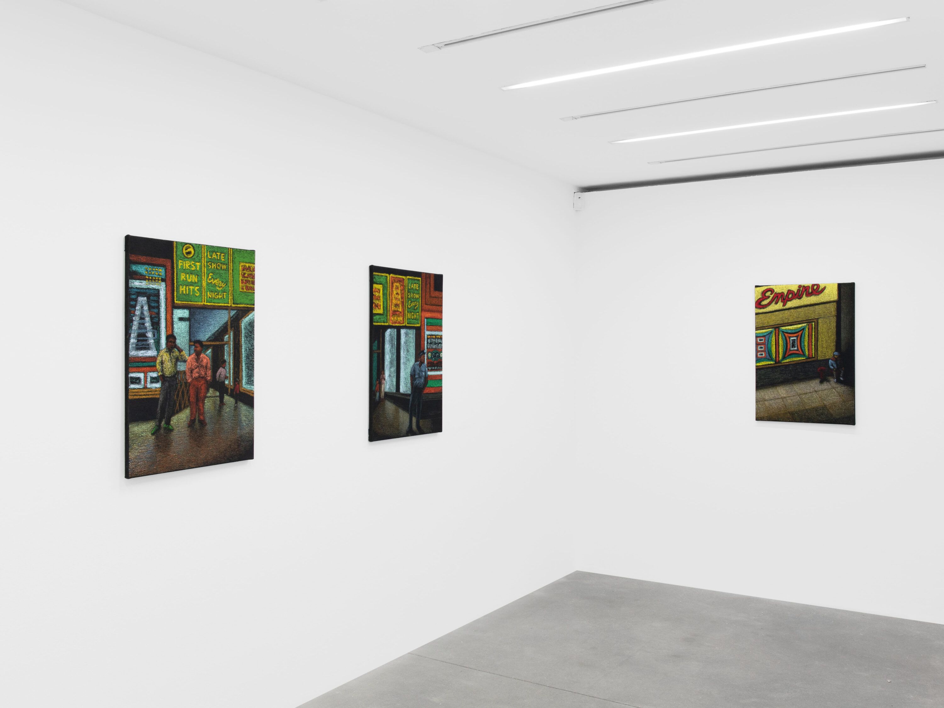Jane Dickson, Fist of Fury at Alison Jacques, photo 8