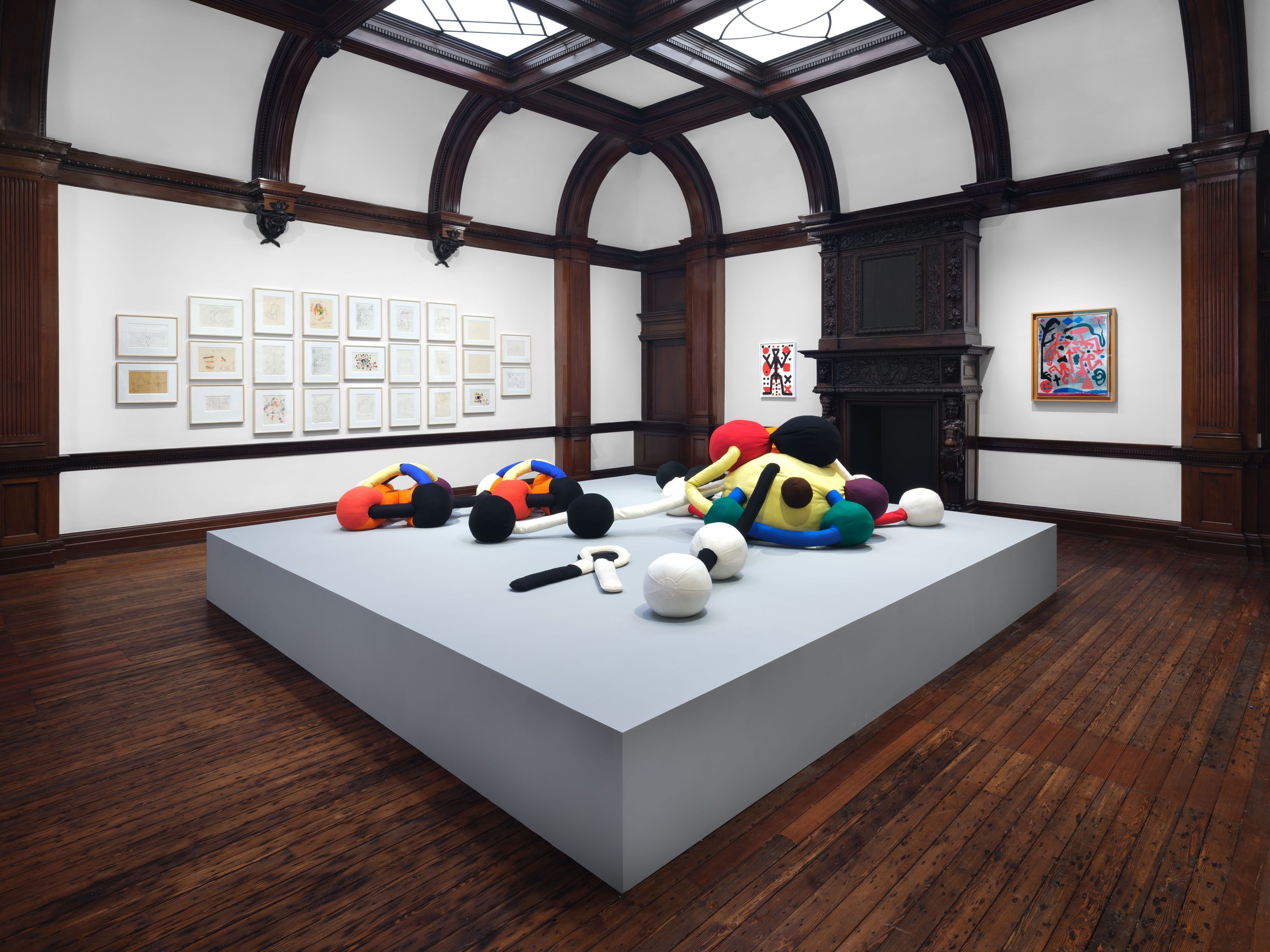 A.R. Penck, Systems: Felt Works and Paintings at Michael Werner, photo 8