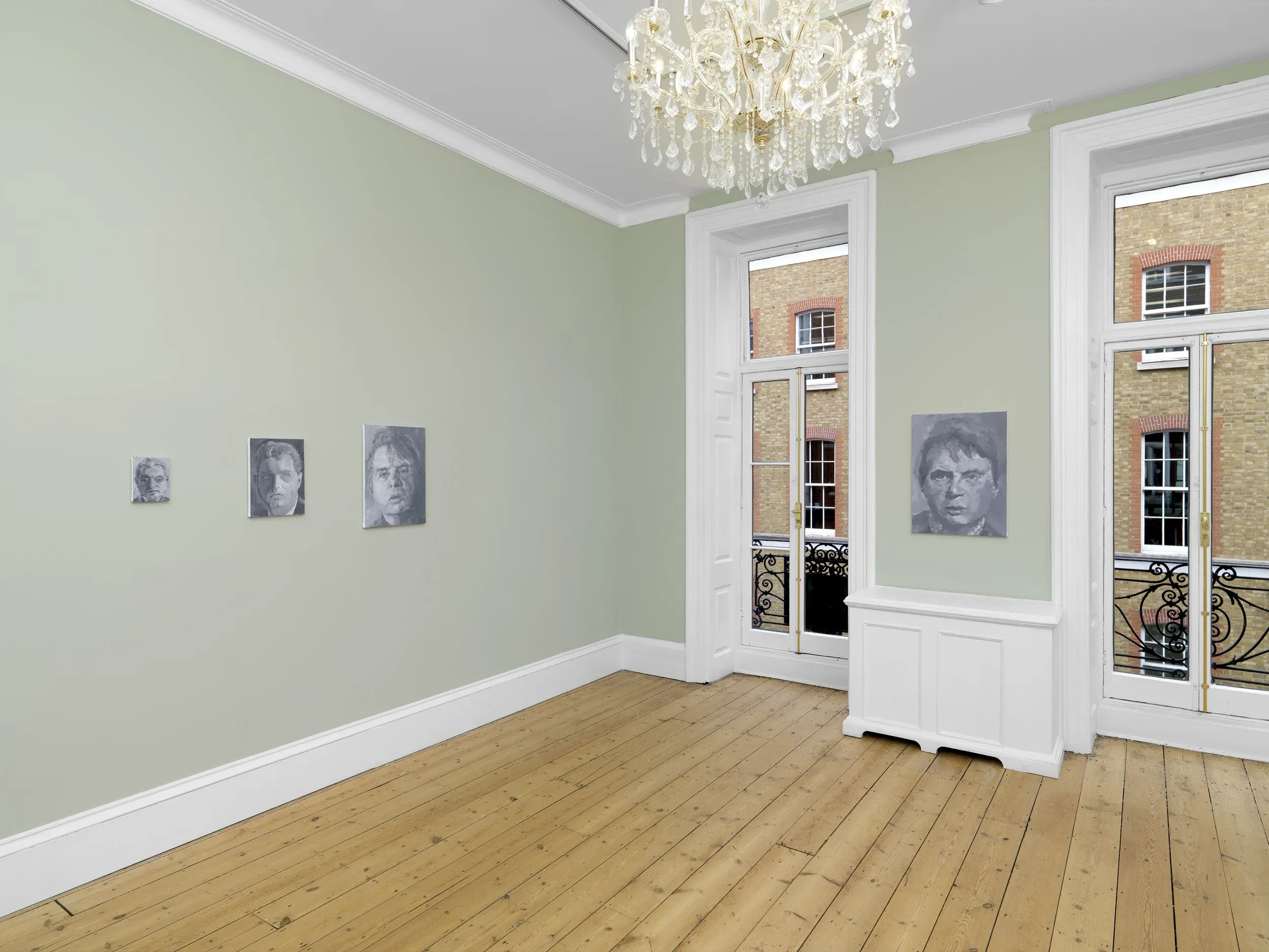 Yan Pei-Ming, Wanted at Massimo De Carlo, photo 2