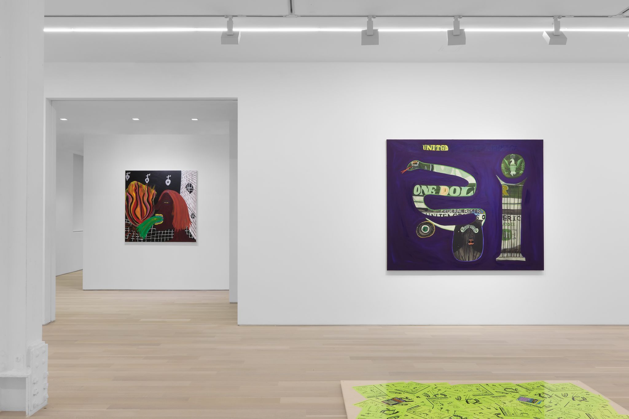Marcus Jahmal, Double Down at Almine Rech, photo 10