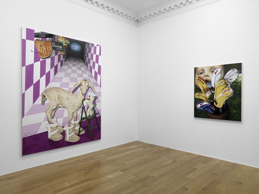Jamian Juliano-Villani, Let’s Kill Nicole at Massimo De Carlo, photo 5