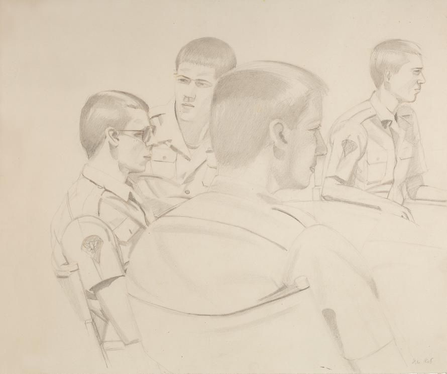 Alex Katz, Present Tense: Sixty Years of Master Drawings at Richard Gray Gallery, photo 5
