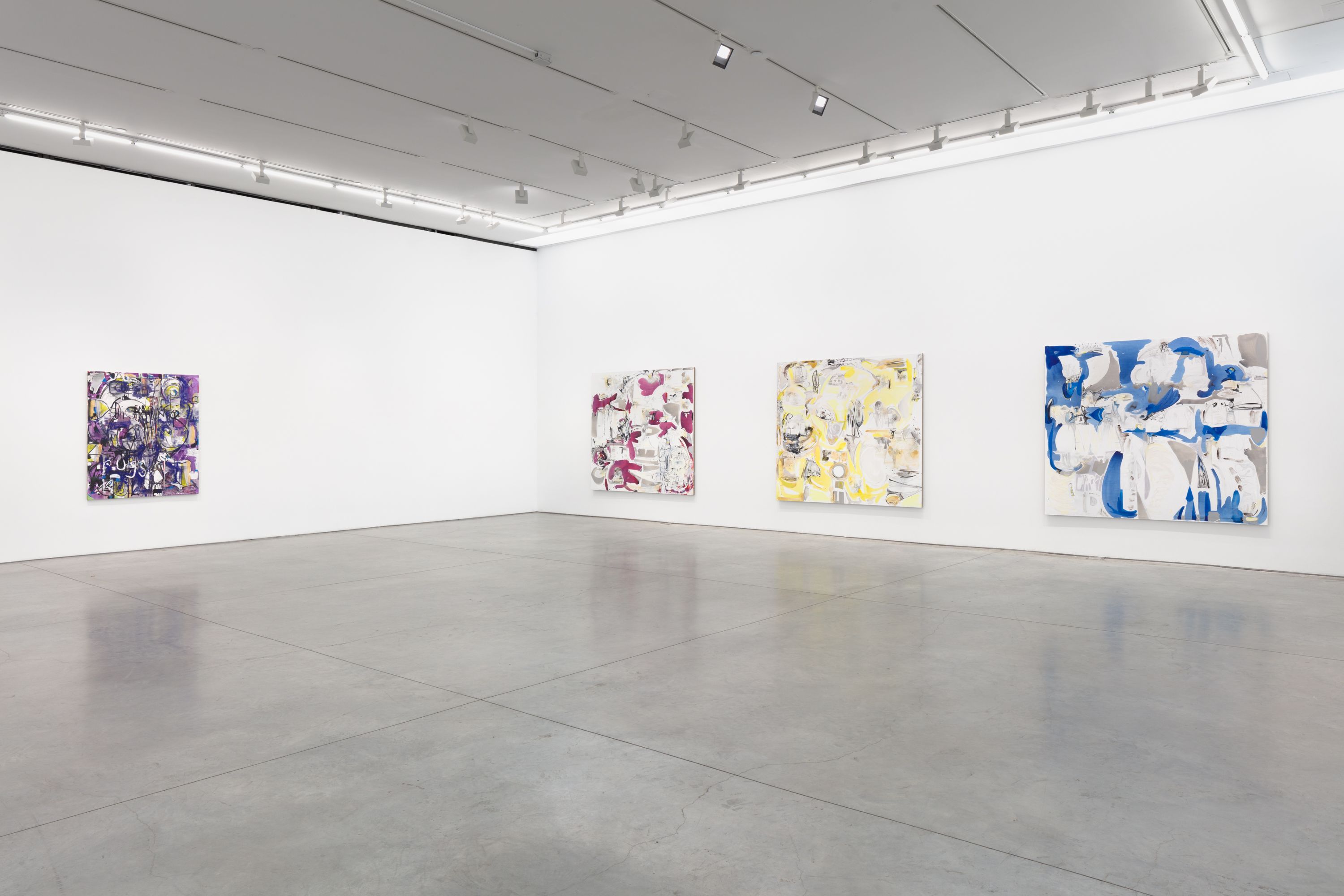 Suzanne McClelland, Playlist at Marianne Boesky Gallery, photo 4