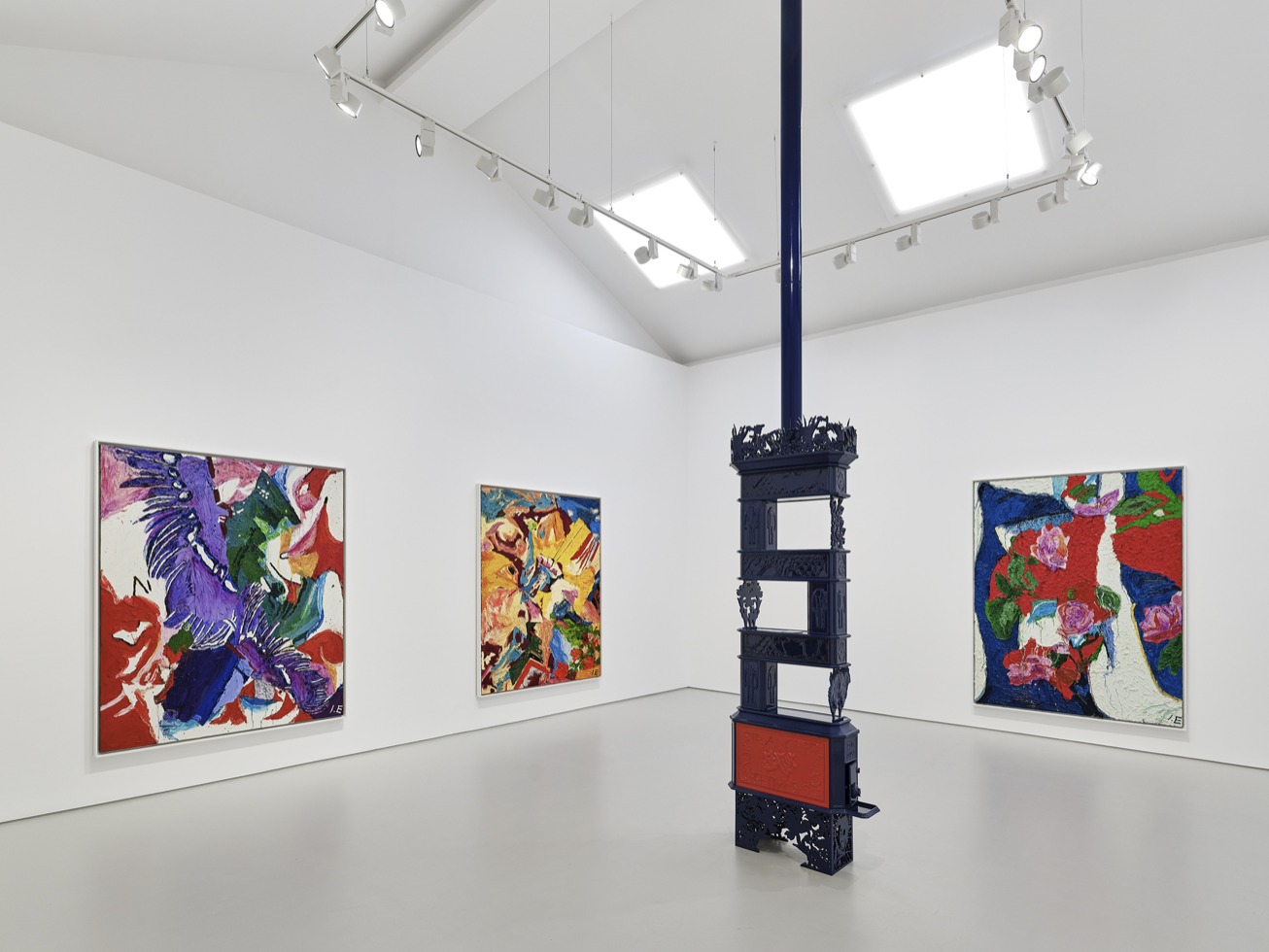 Ida Ekblad, Strange Freedoms at Max Hetzler, photo 3