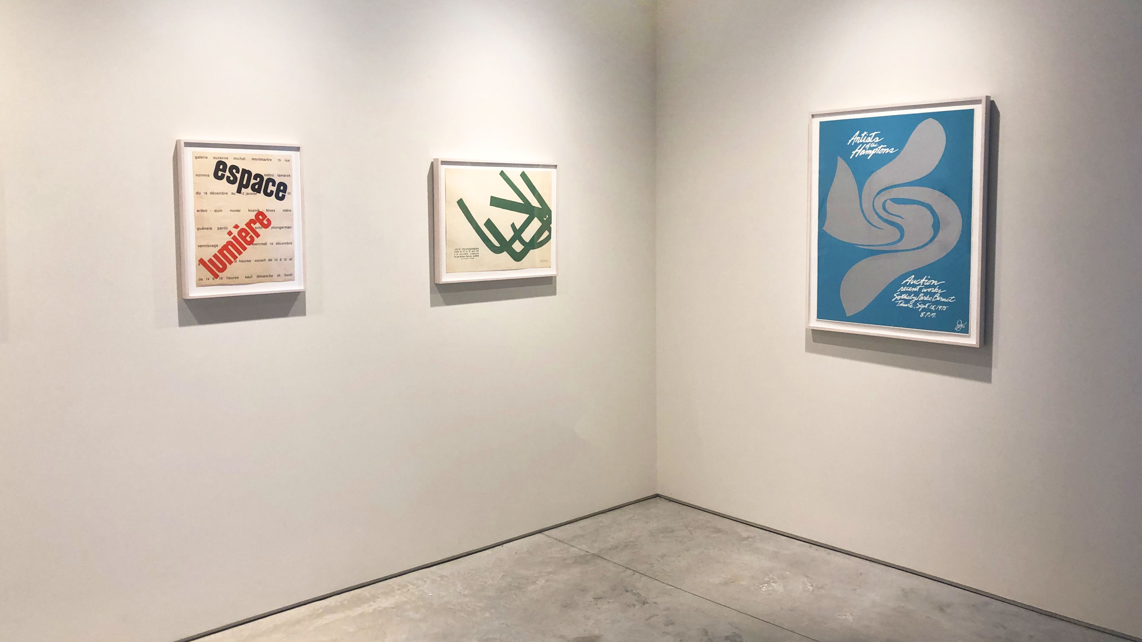 Jack Youngerman, A Selection of 17 Posters, c. 1951-1999 at Washburn, photo 4
