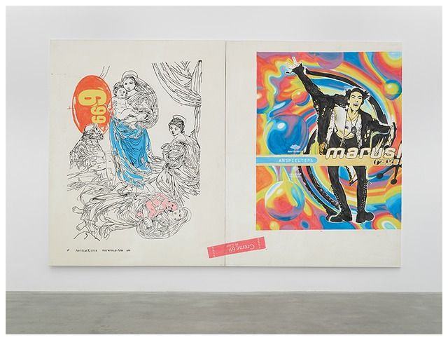 Michel Majerus, Michel Majerus at Matthew Marks, photo 3