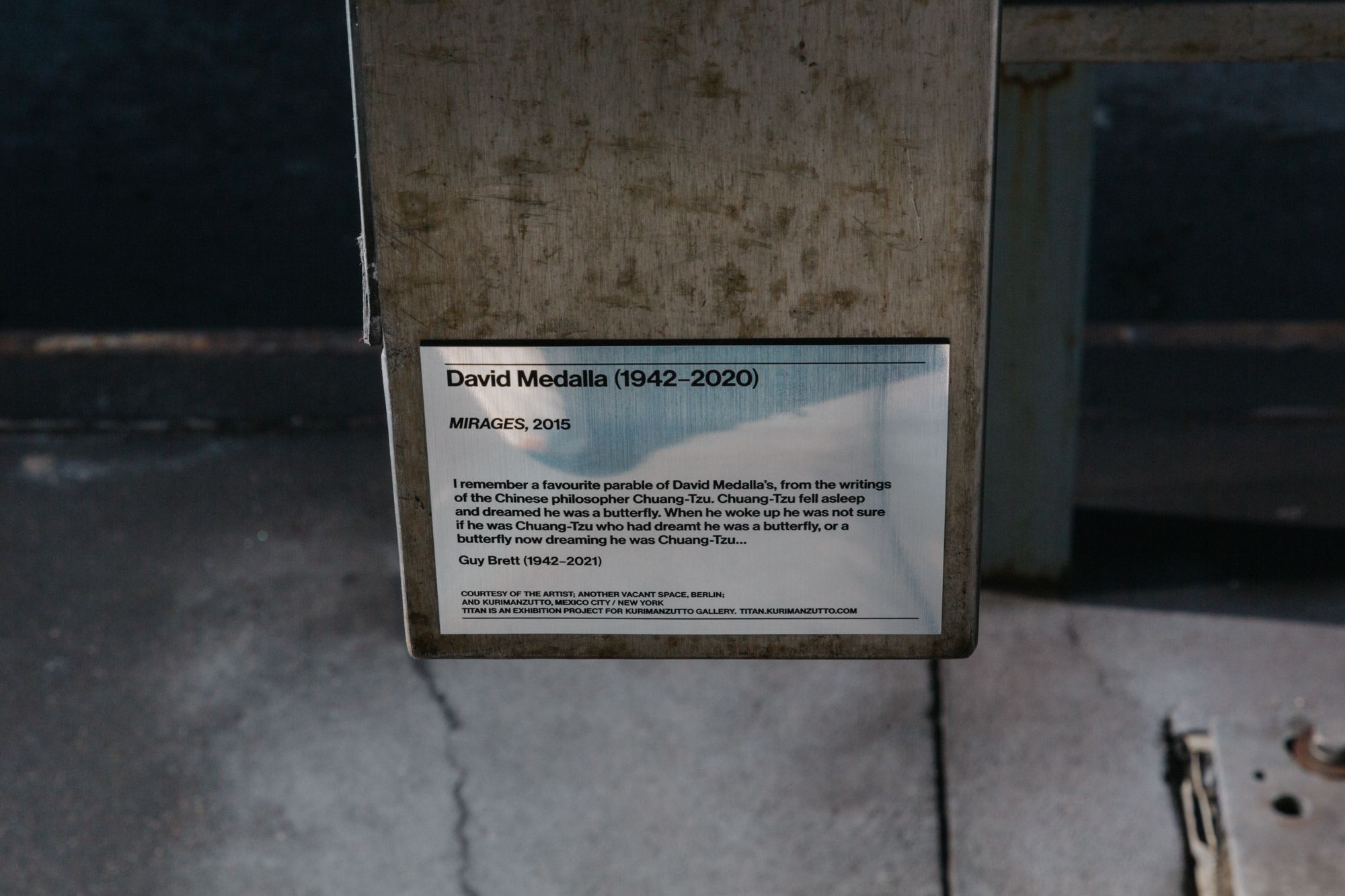 David Medalla & Guy Brett, Mirages at Kurimanzutto (Offsite), photo 5