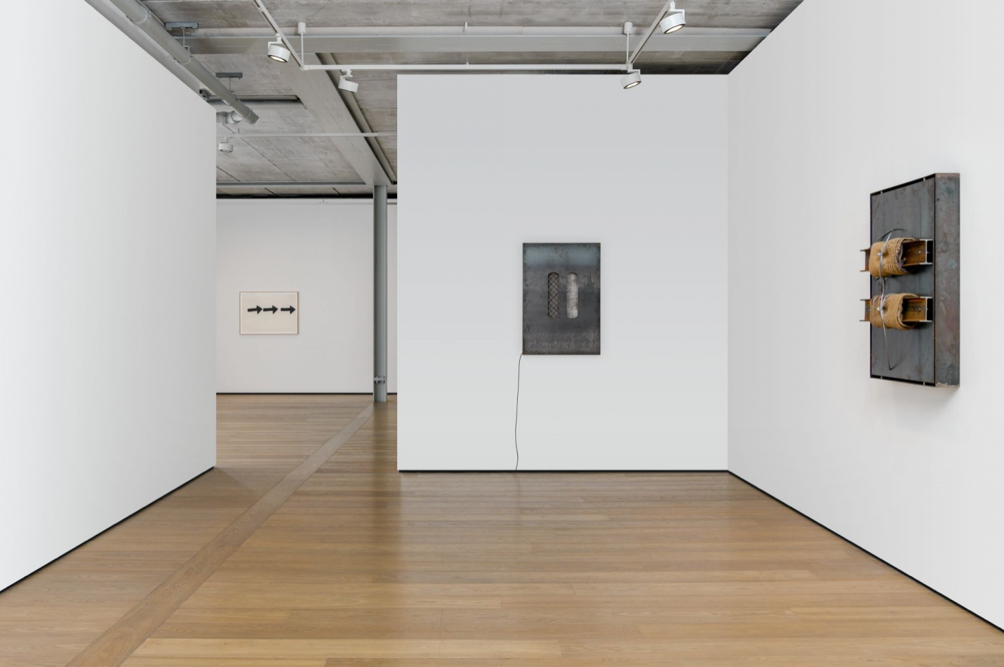 Jannis Kounellis, Jannis Kounellis at Almine Rech, photo 4