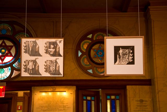 Wallace Berman, Tony Lewis, Kon Trubkovich, Walls and Words at Eldridge Street Synagogue, photo 5