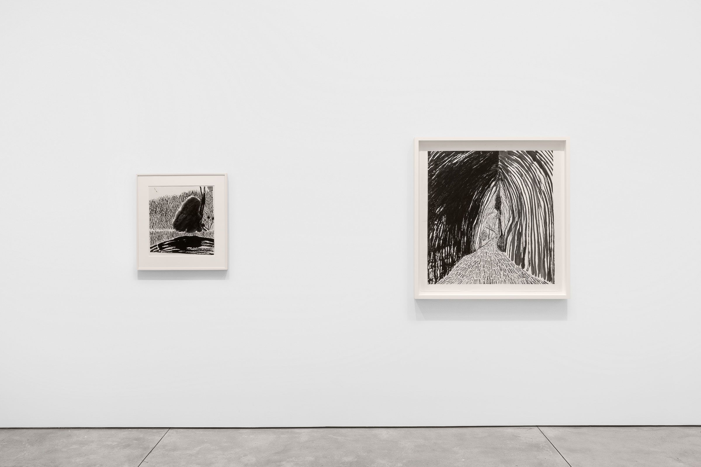 Matthew Wong, Footprints in the Wind, Ink Drawings 2013–2017 at Cheim & Read, photo 2