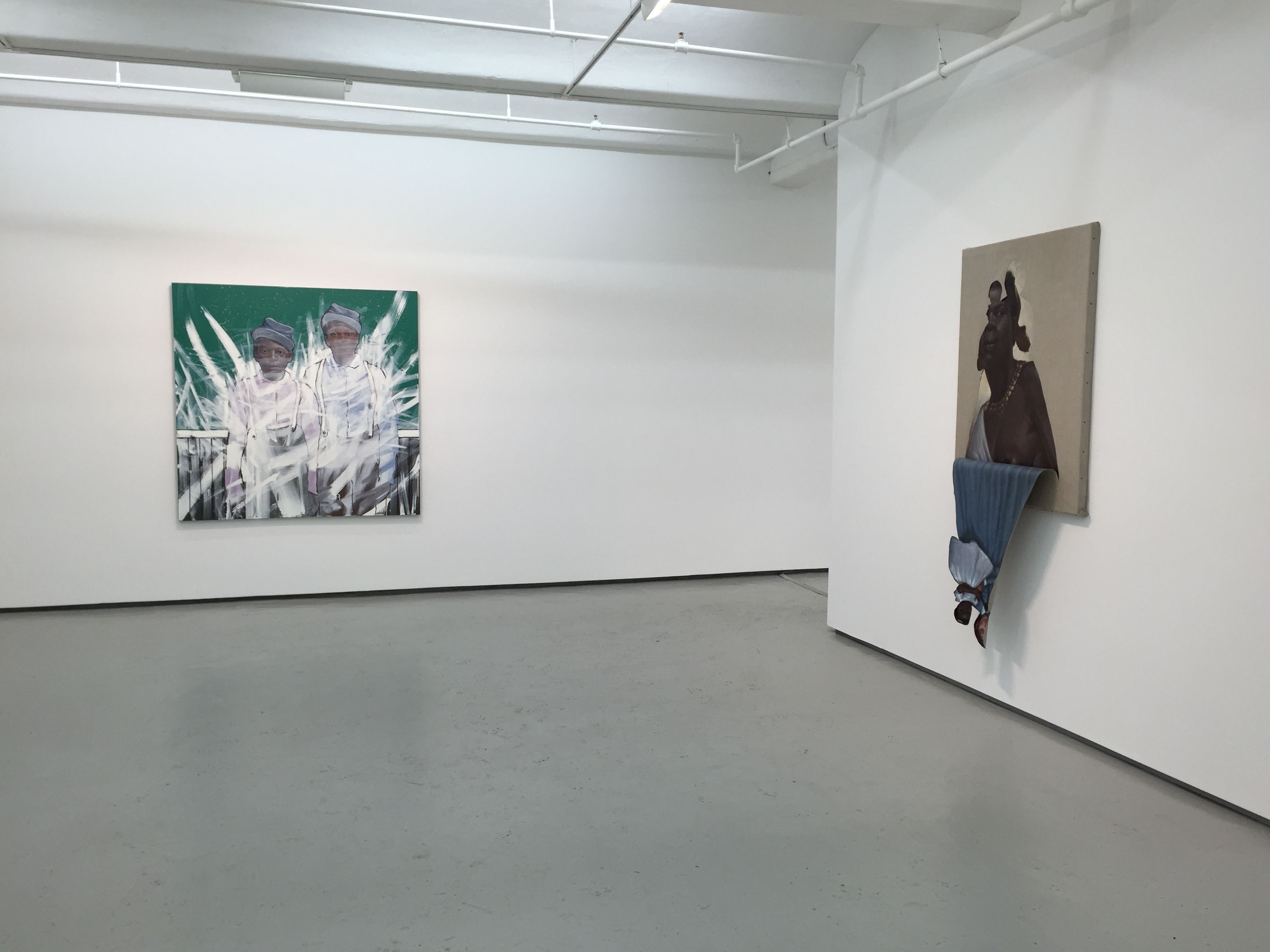 Titus Kaphar, Drawing the Blinds at Jack Shainman, photo 3