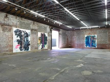 Mary Weatherford, Red Hook at Brennan & Griffin: Red Hook, photo 4