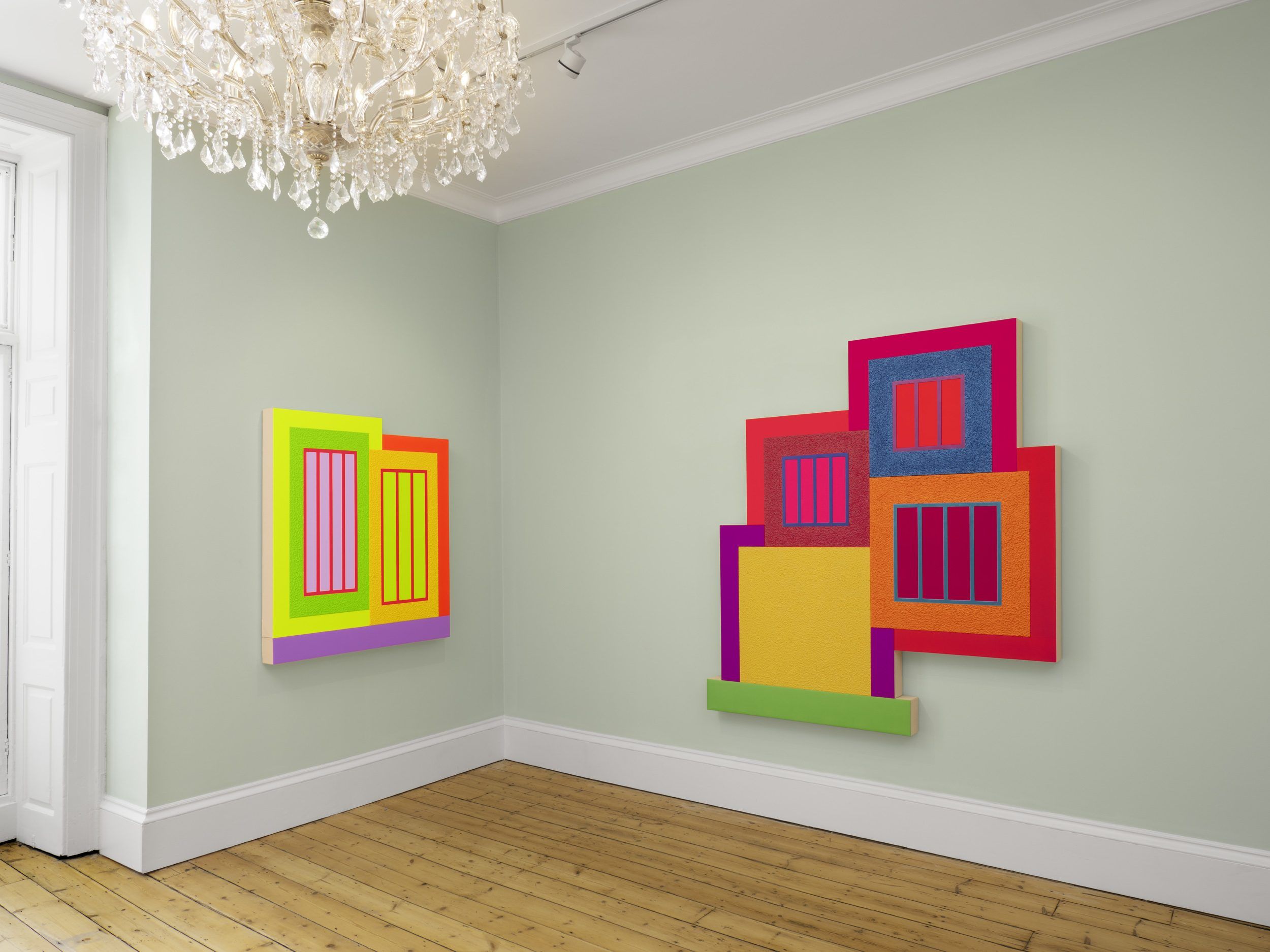 Peter Halley, Peter Halley at Massimo De Carlo, photo 3