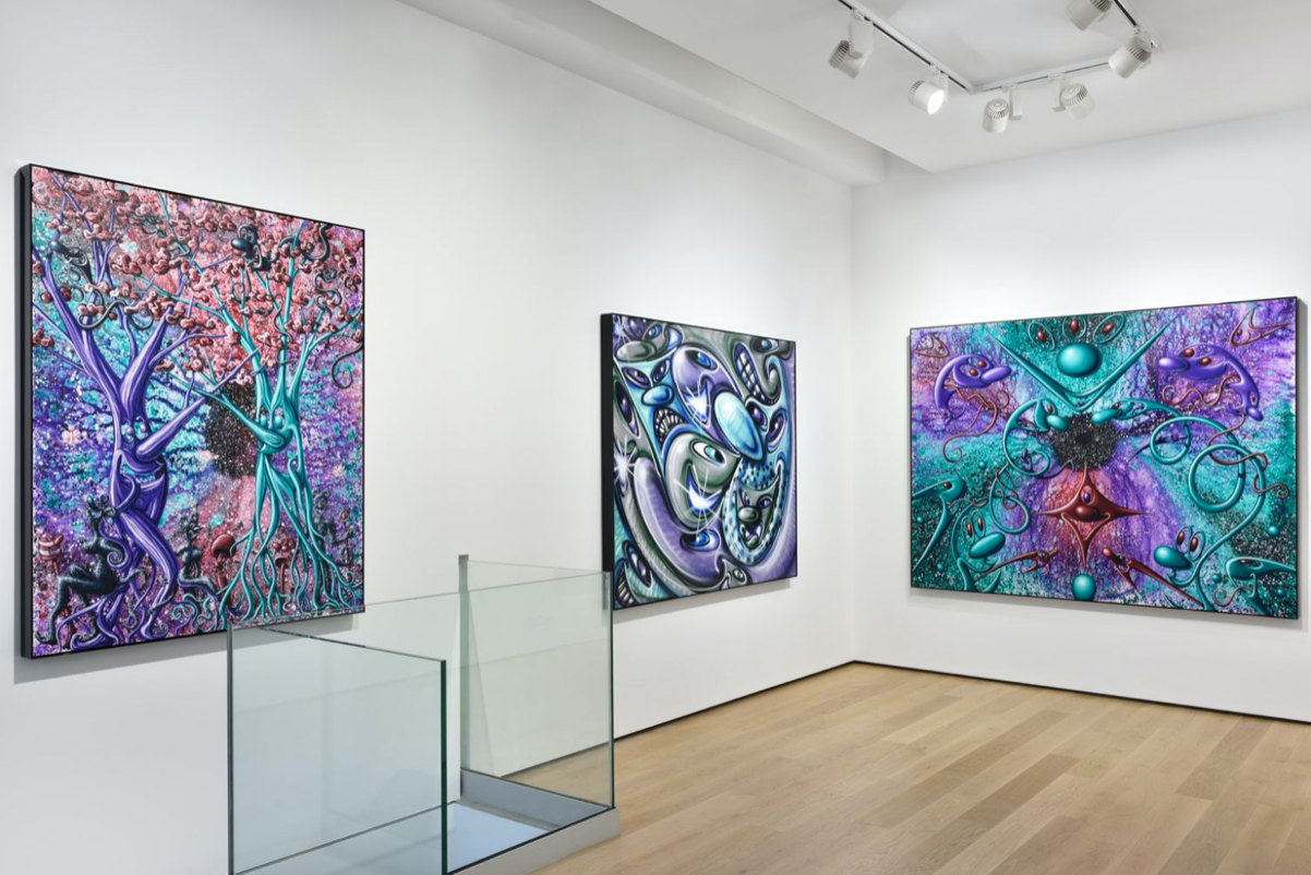 Kenny Scharf, Vaxi Nation at Almine Rech, photo 2