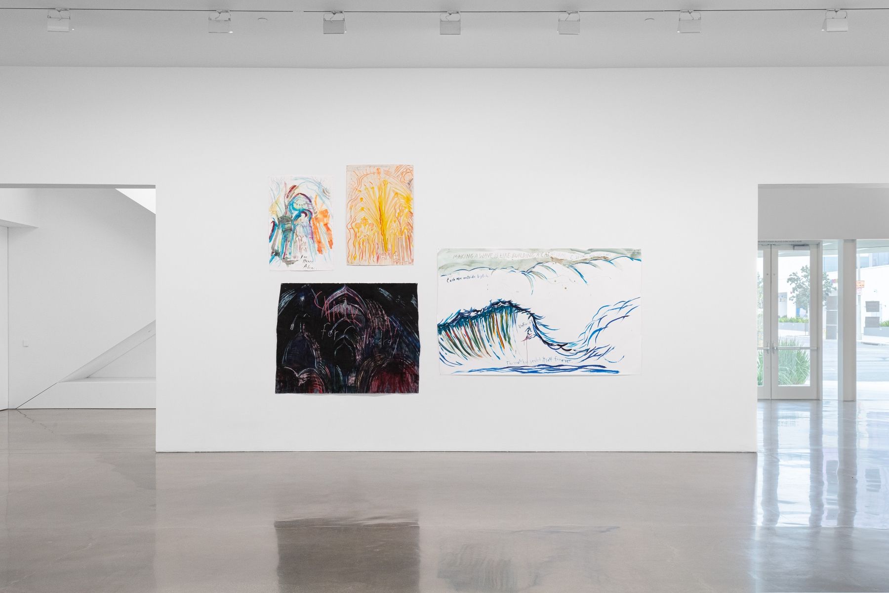 Raymond Pettibon, Pacific Ocean Pop at Regen Projects, photo 10