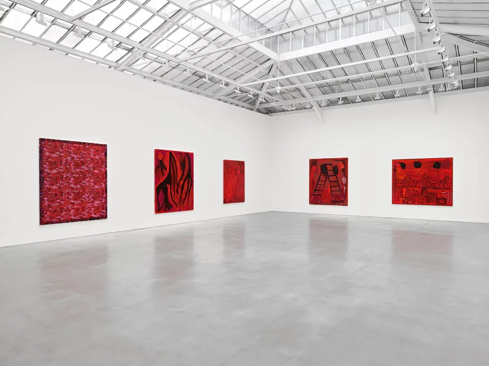 Josh Smith, Living With Depression at David Zwirner, photo 2