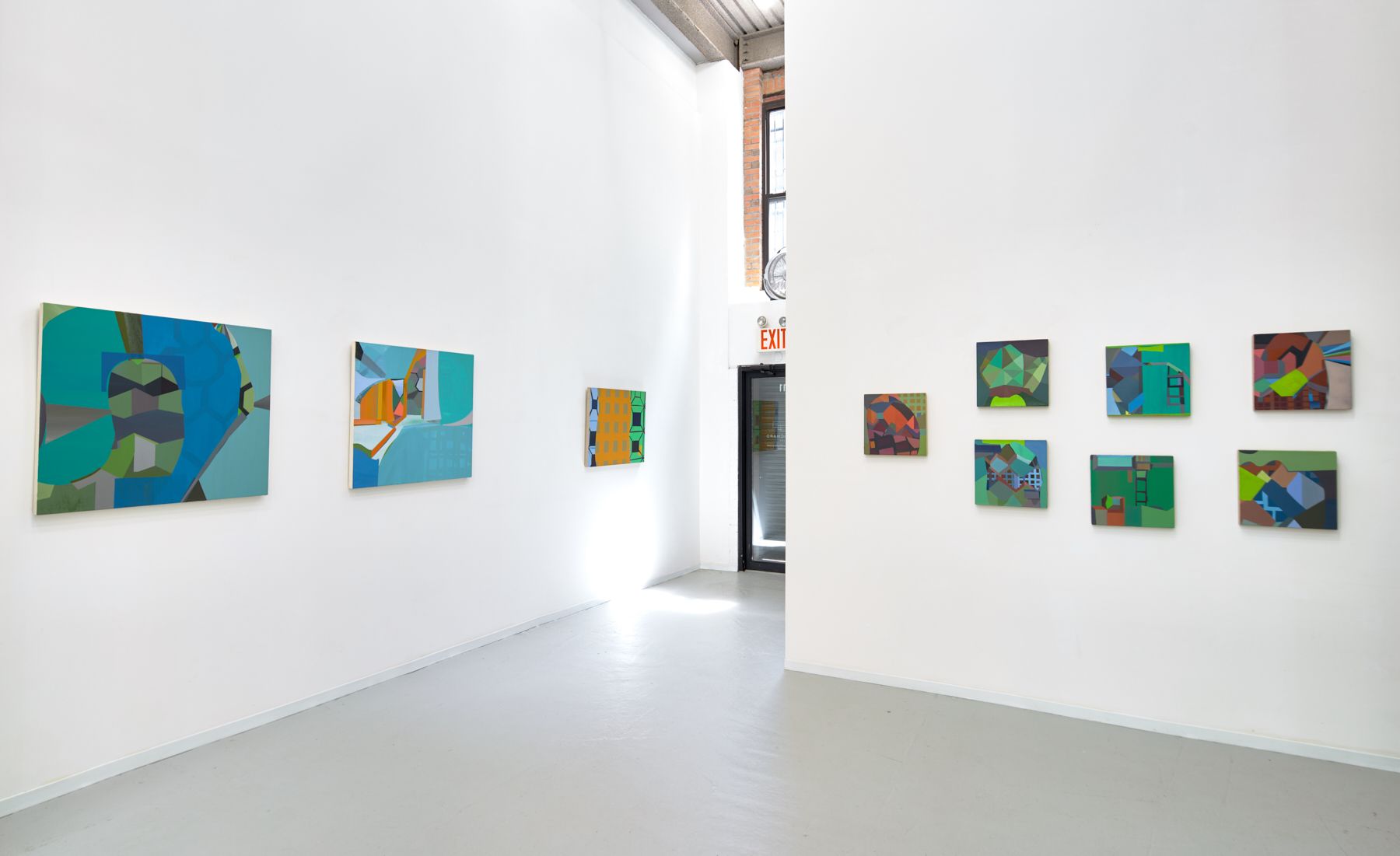 Mike Childs, The Journey: Grids, Color and Curvilinear forms, 2004 to 2020 at David Richard Gallery, photo 11