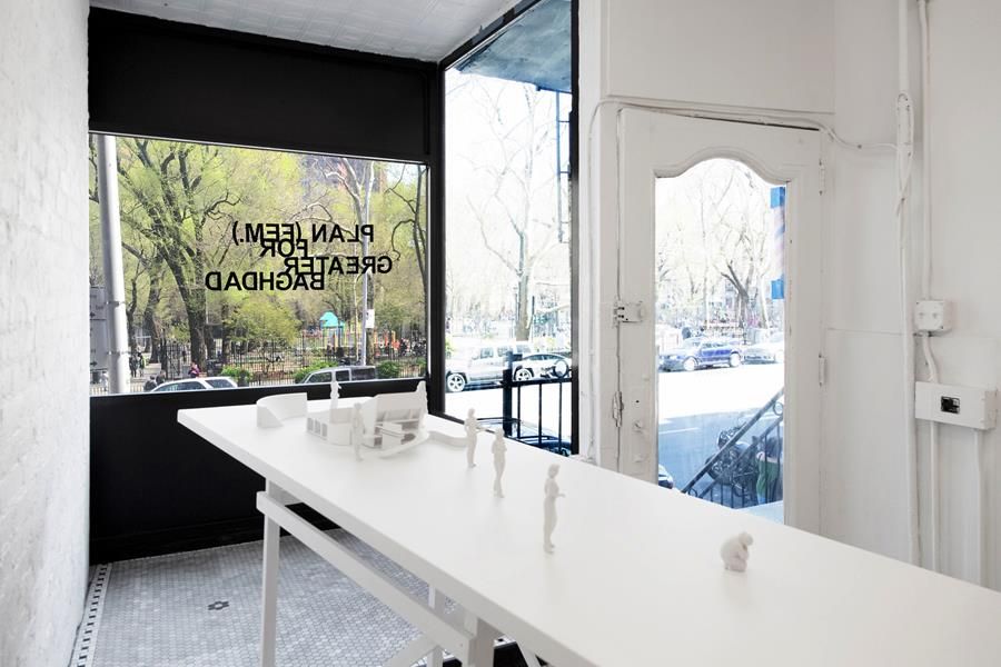 Ala Younis, Plan (fem.) for Greater Baghdad at 17 Essex, photo 4