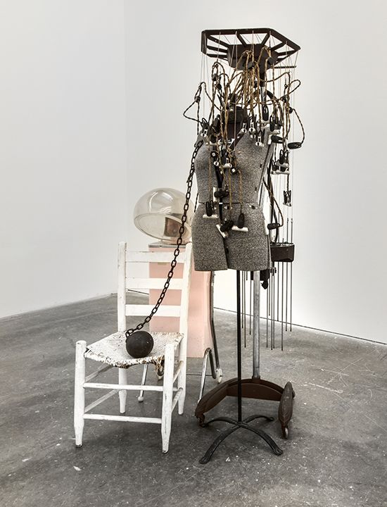 Lonnie Holley, Which Do We Drop First, the Baby or the Bomb? at James Fuentes, photo 2
