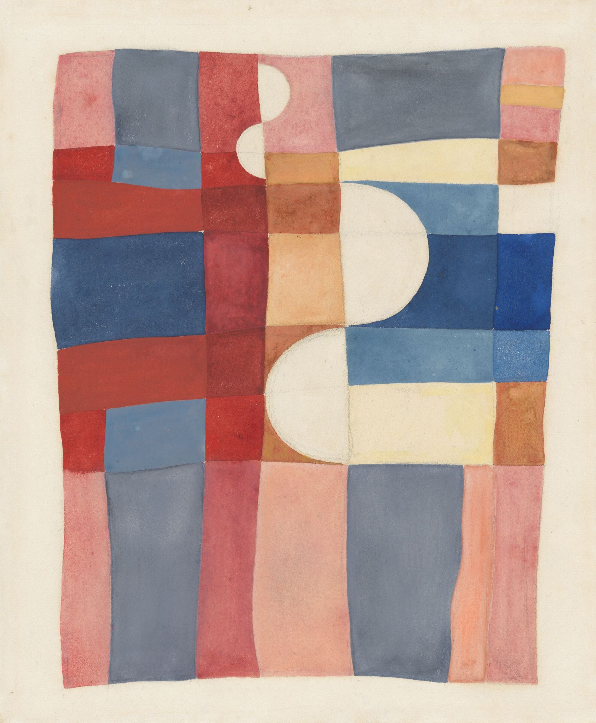 Sophie Taeuber-Arp, The Rule of Curves at Hauser & Wirth, photo 2