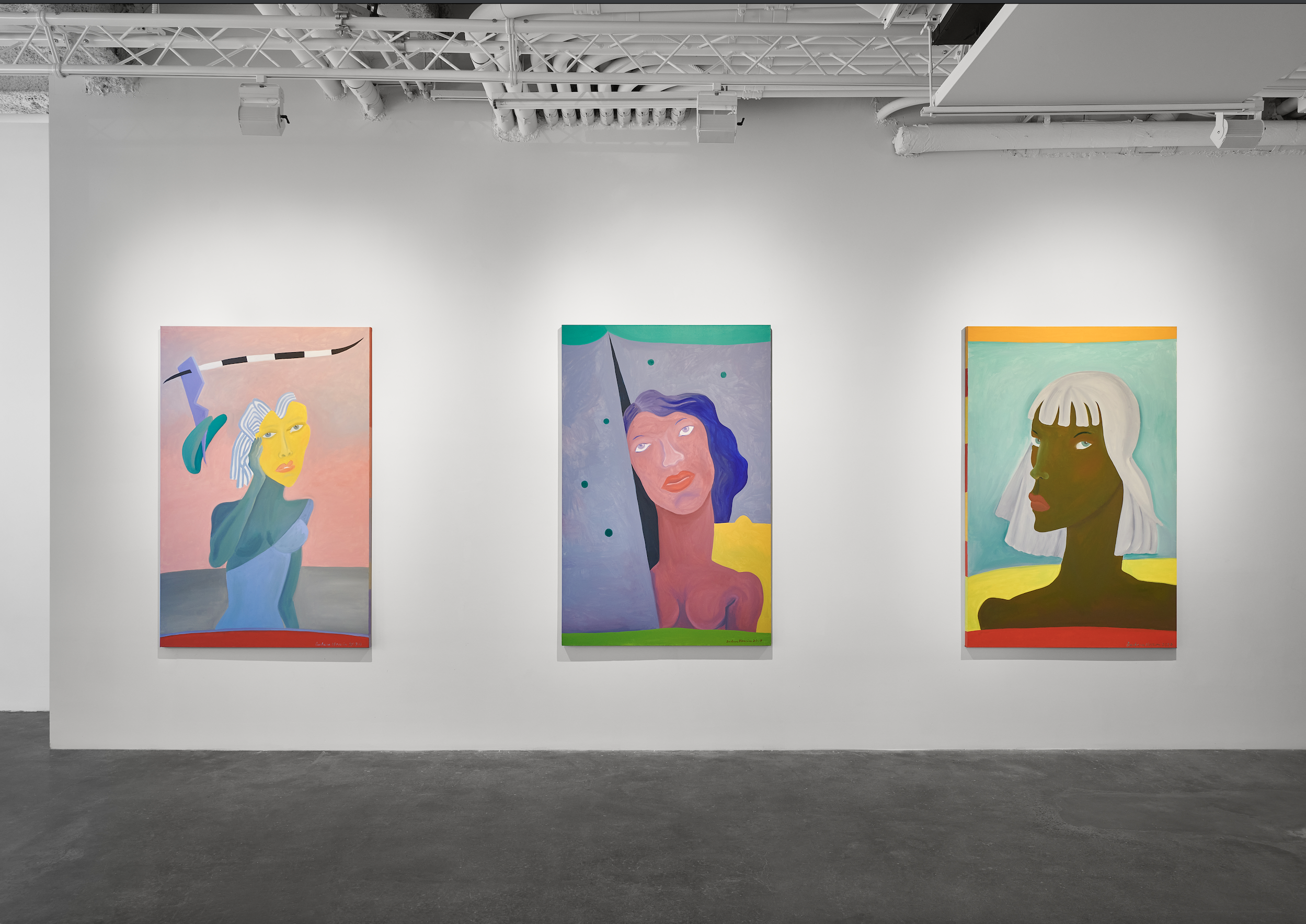 Barbara Nessim, Stargirl at Malin Gallery, photo 3