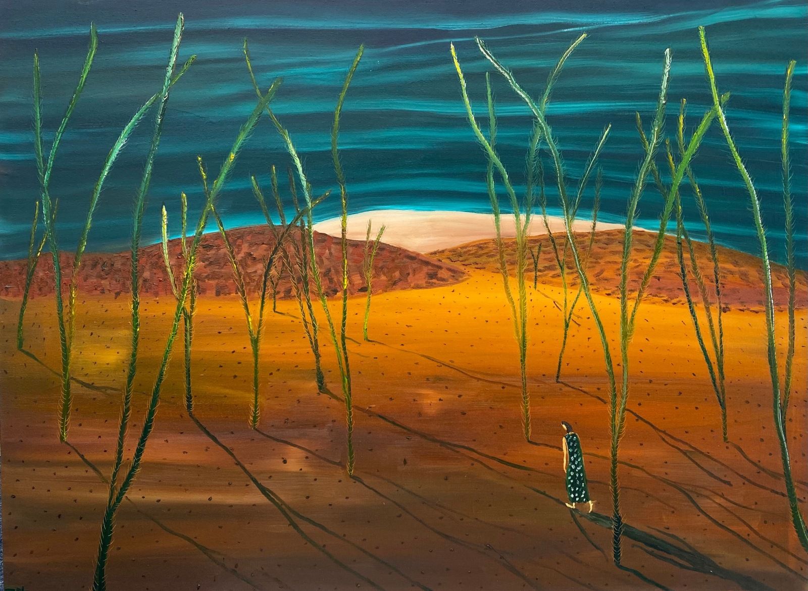 Ish Lipman, The Looming Night at Praz-Delavallade, photo 2