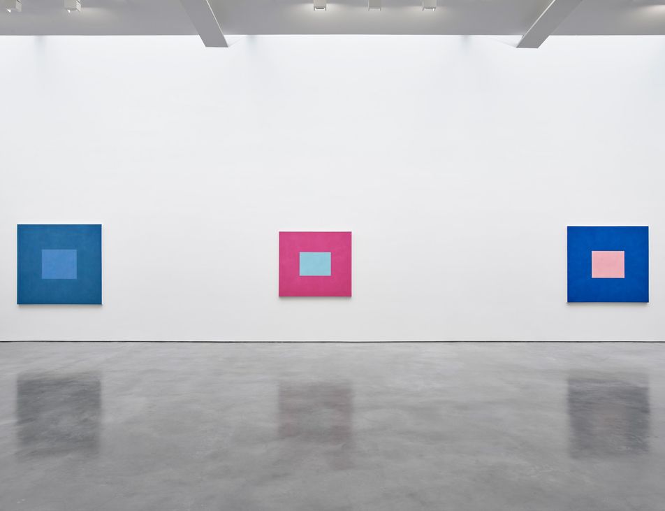 Peter Joseph, The Border Paintings at Lisson, photo 4