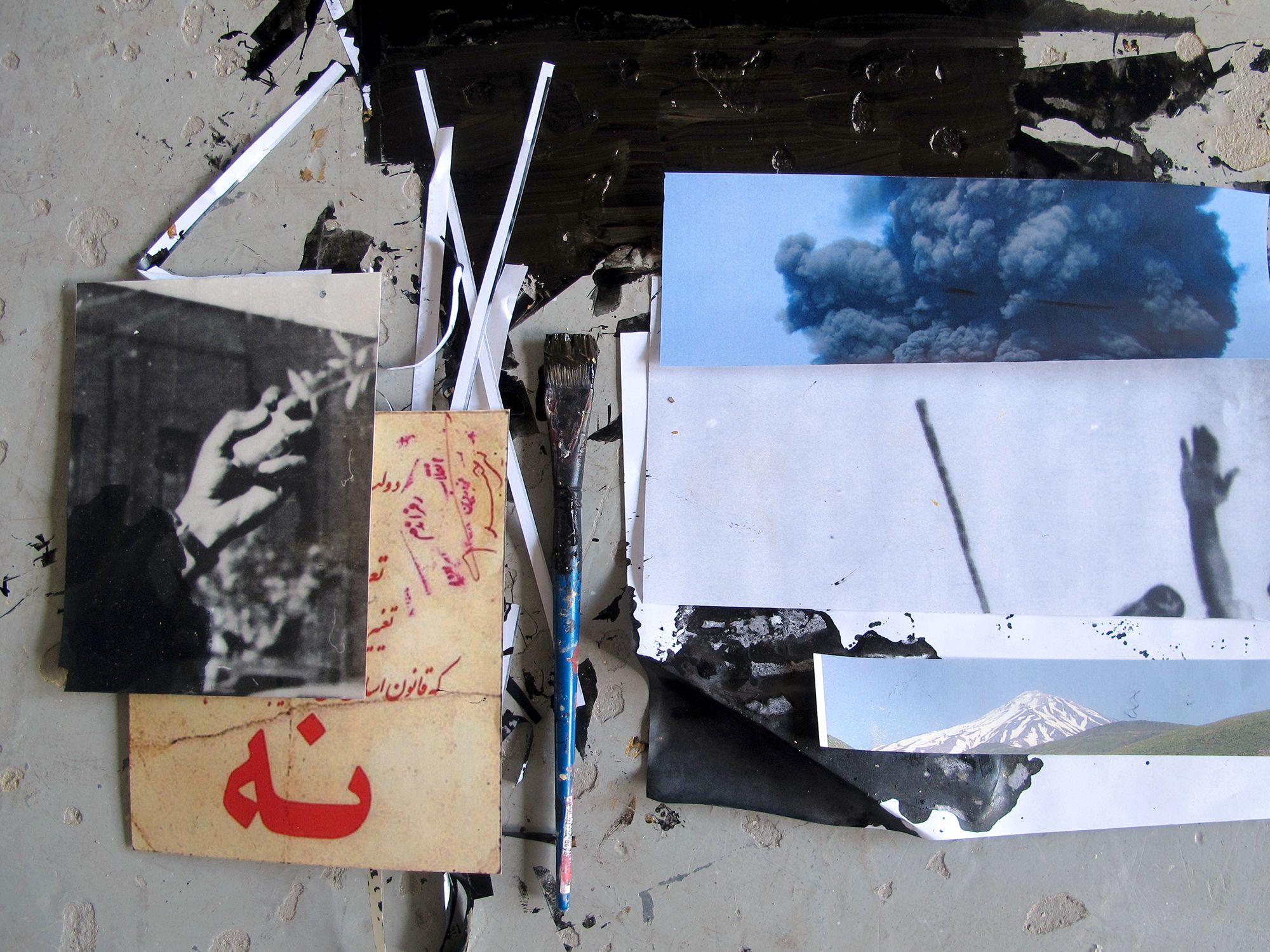Shahrzad Changalvaee & Constanza Alarcón Tennen, Future Remnants Of A Missing Word at Meyohas, photo 5
