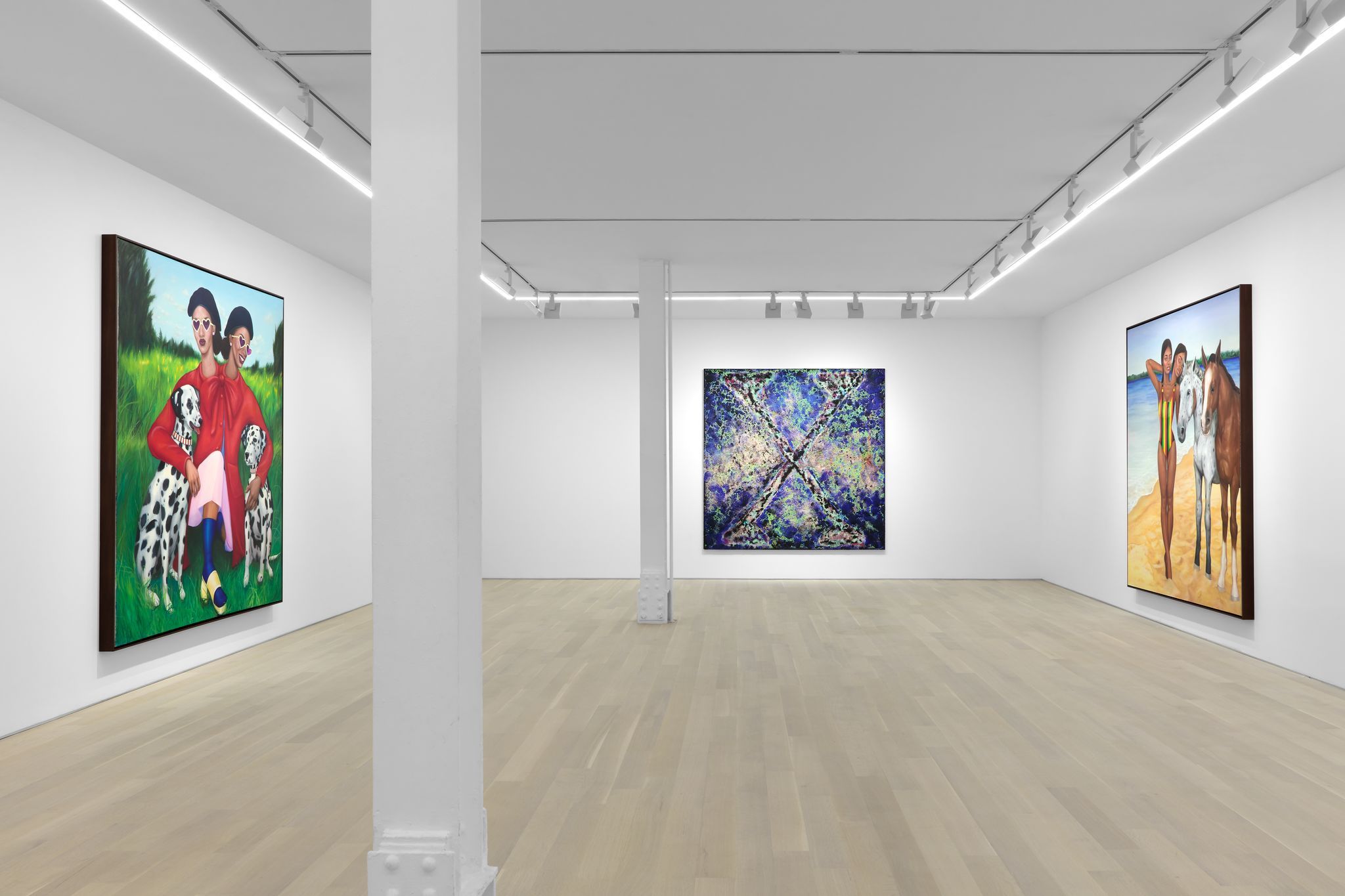 Vaughn Spann, The Heat Lets us Know We're Alive at Almine Rech, photo 2