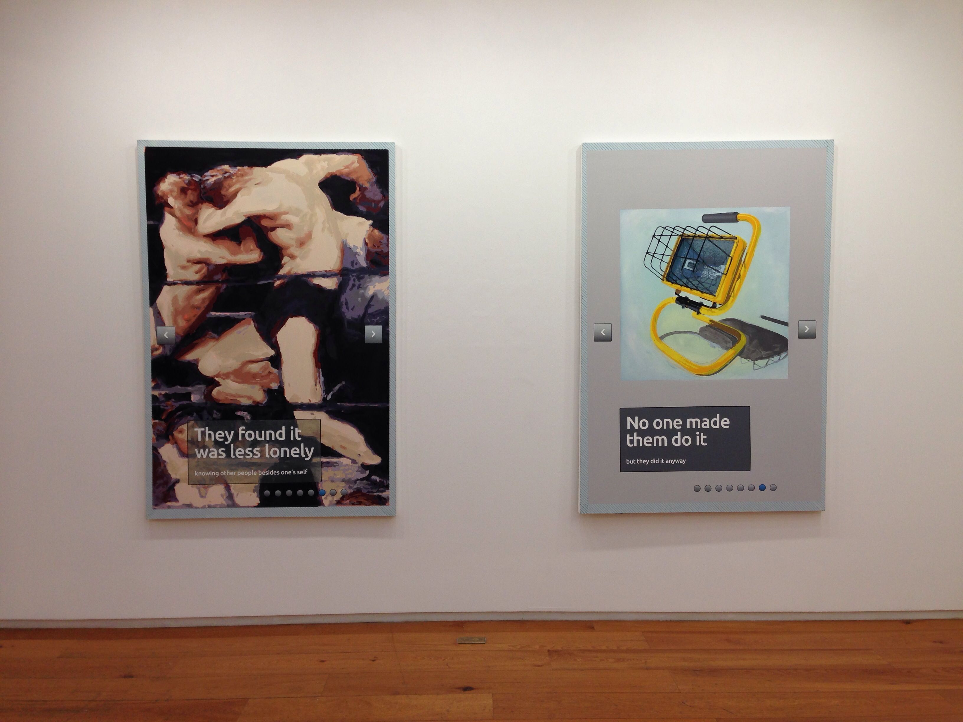 Joel Holmberg, You Line at American Contemporary, photo 2
