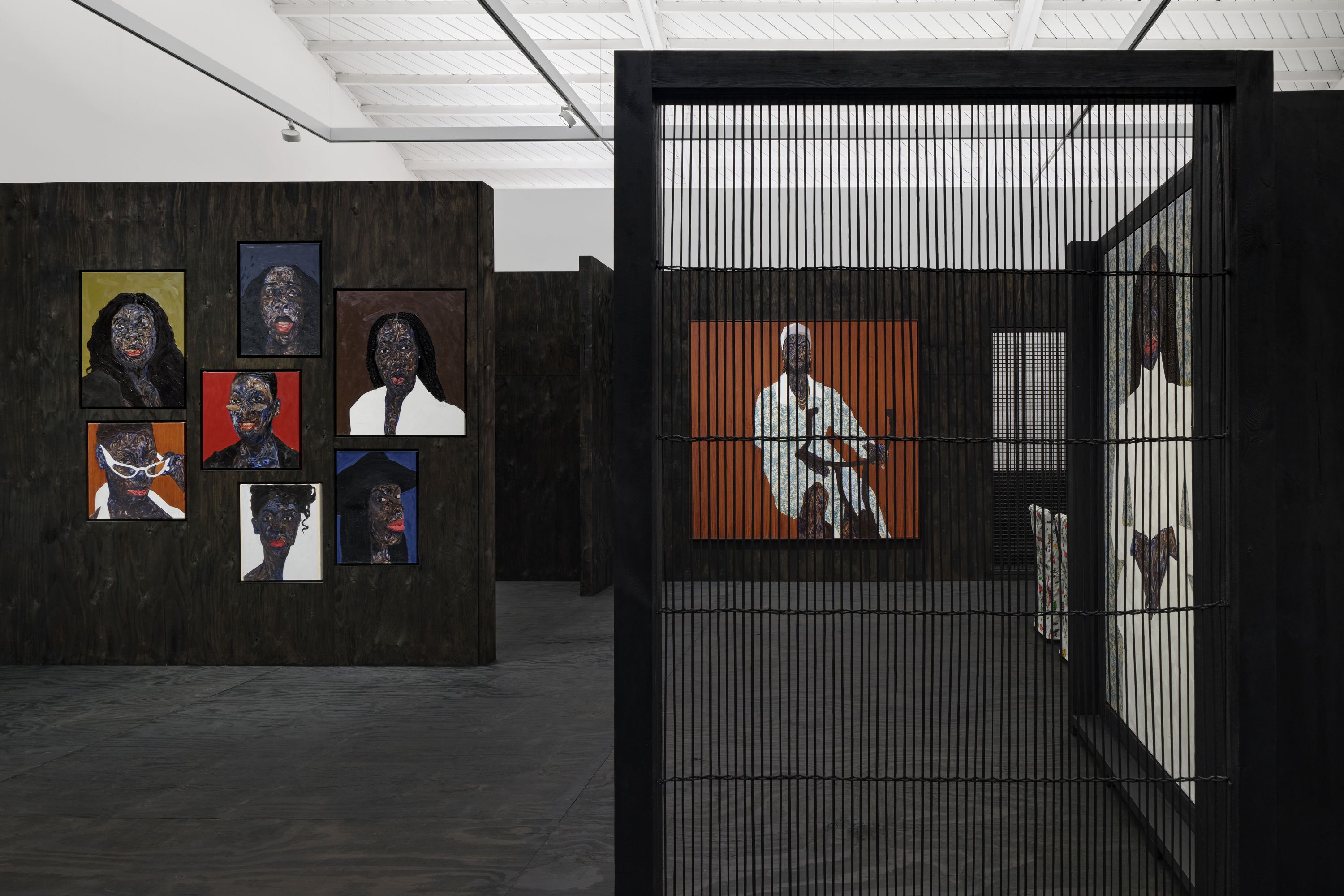 Amoako Boafo, I Bring Home with Me at Roberts Projects, photo 3