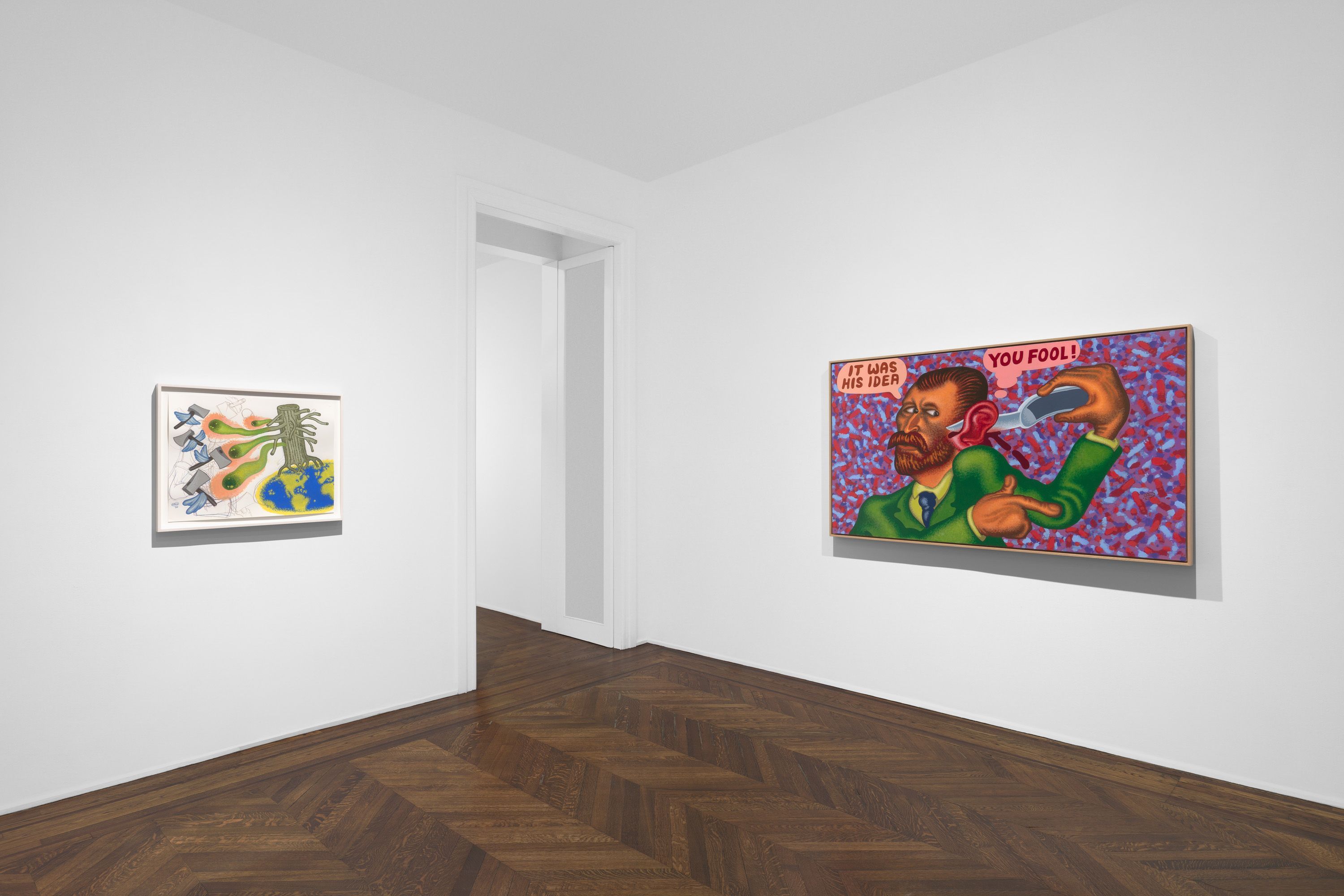 Peter Saul, New Paintings at Michael Werner, photo 8