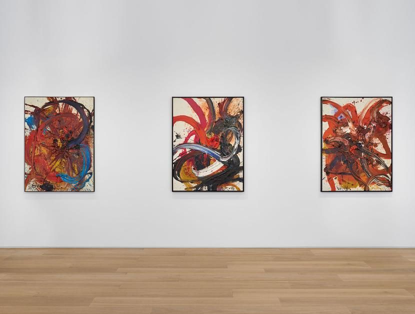 Kazuo Shiraga and Satoru Hoshino, Body and Matter at Dominique Lévy, photo 3