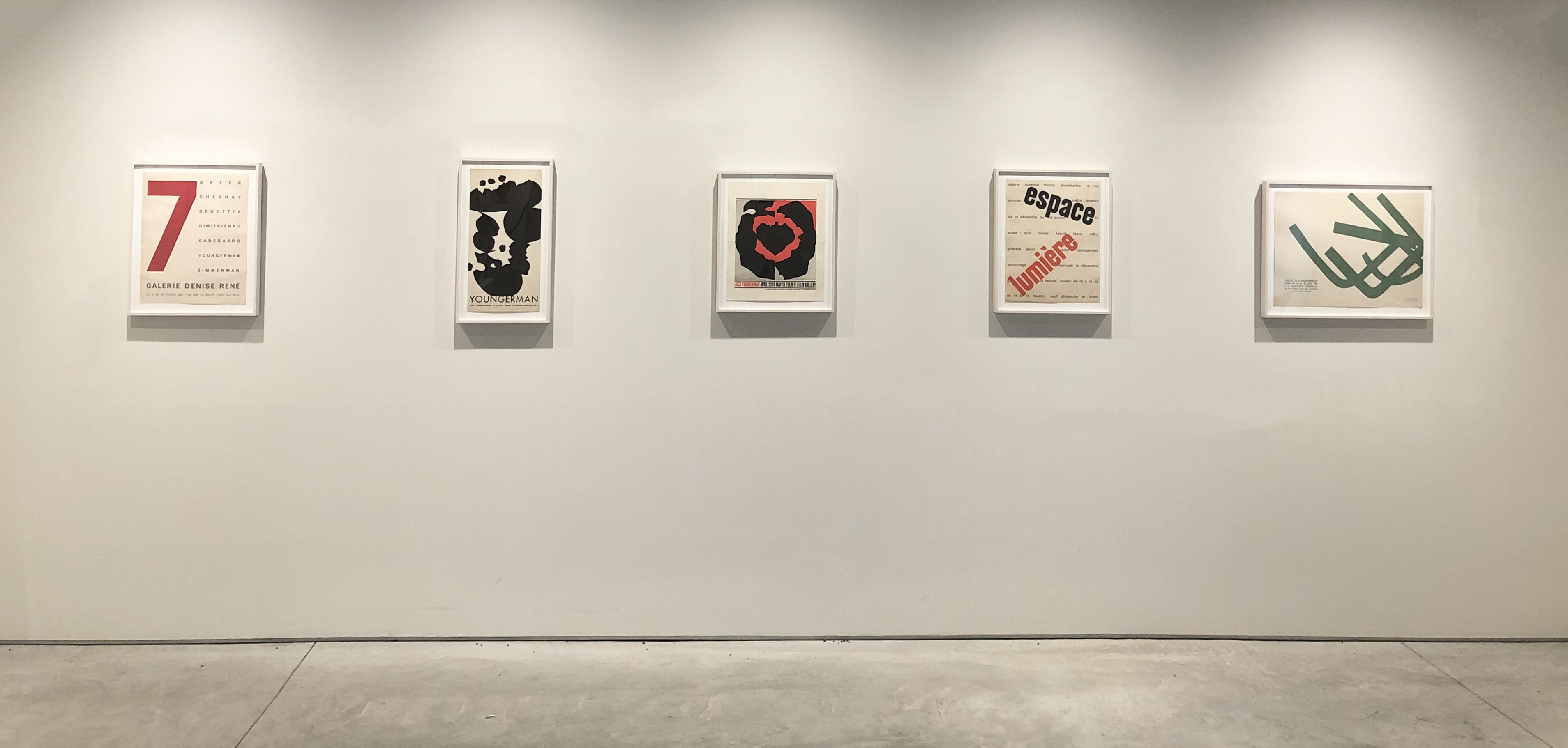 Jack Youngerman, A Selection of 17 Posters, c. 1951-1999 at Washburn, photo 3