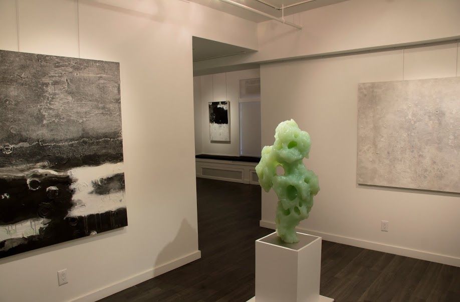 Jian-Jun Zhang, Jade Mountain & Ink River at Christian Duvernois Gallery, photo 4