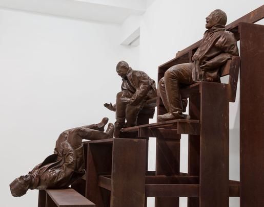 Juan Muñoz, Juan Muñoz at Marian Goodman, photo 2