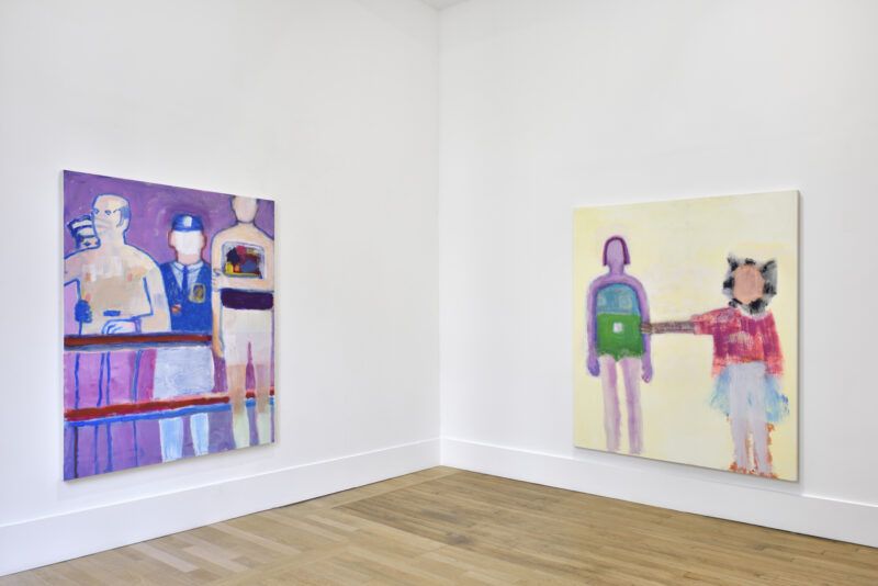 Katherine Bradford, Artists, Cops, and Circus People at Campoli Presti, photo 5