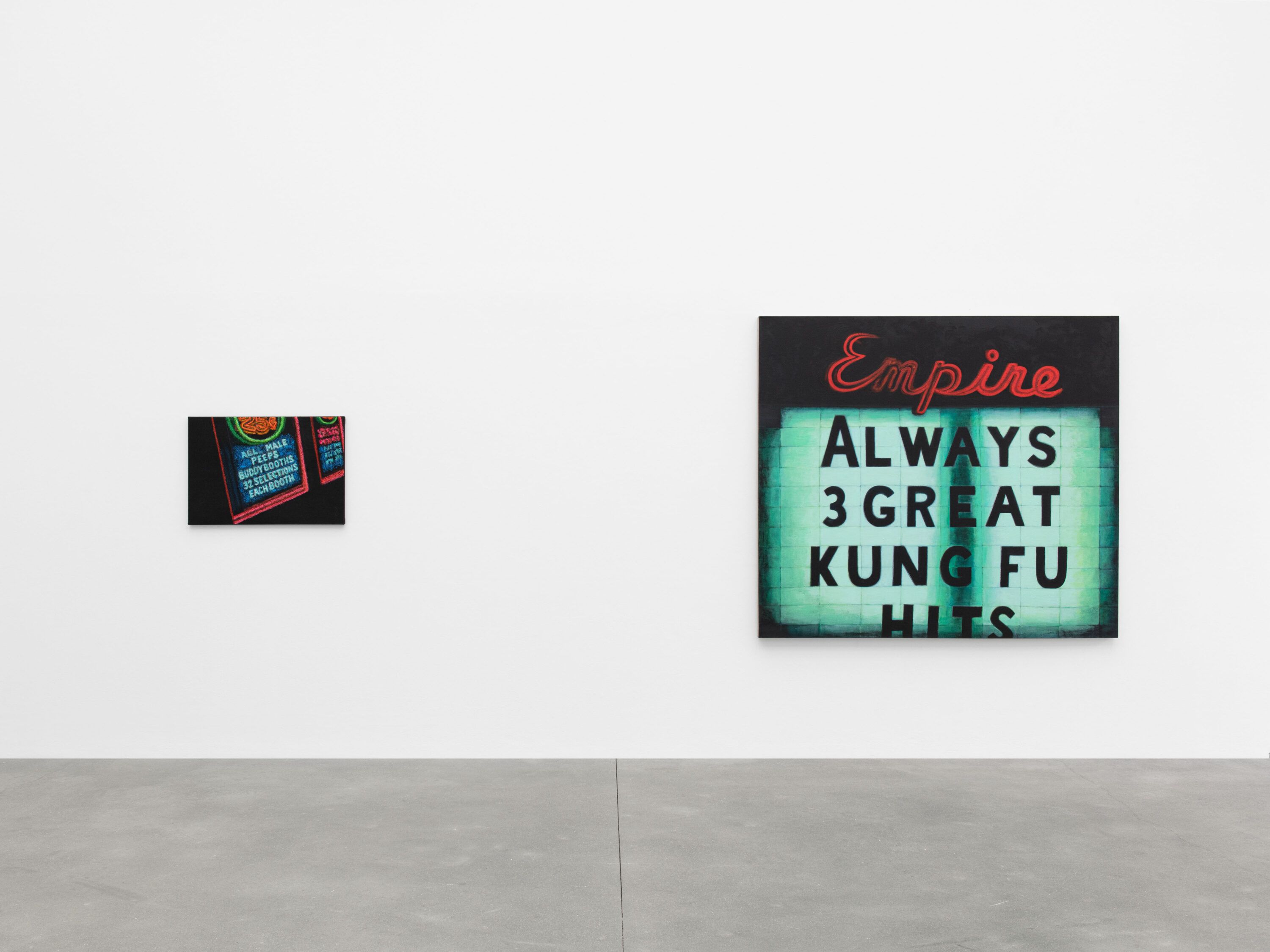 Jane Dickson, Fist of Fury at Alison Jacques, photo 3