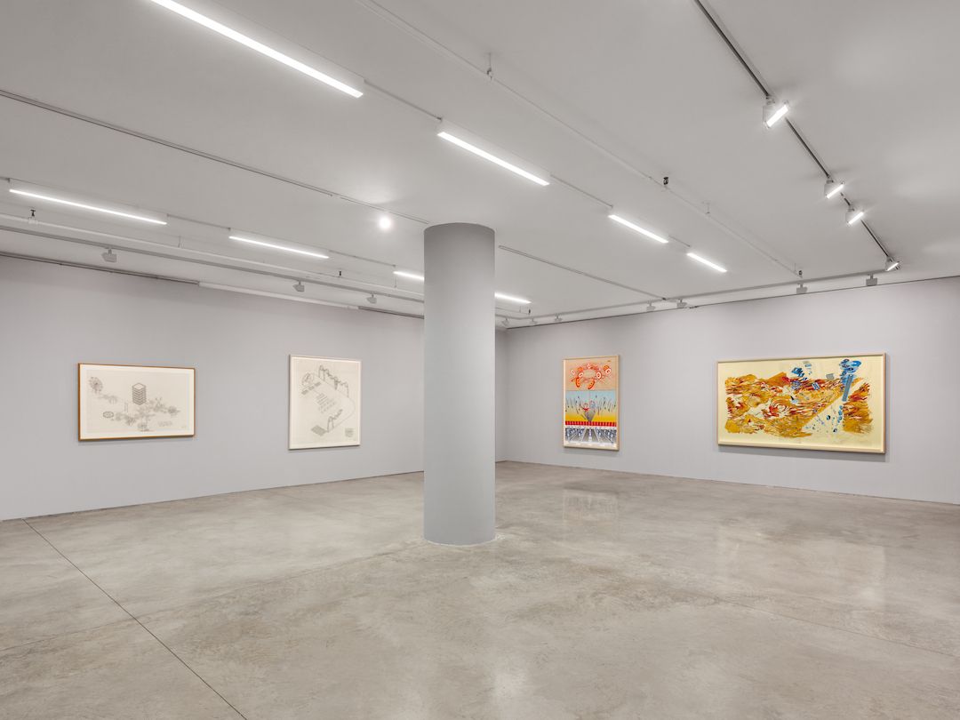 Alice Aycock, Works on Paper at Marlborough, photo 5
