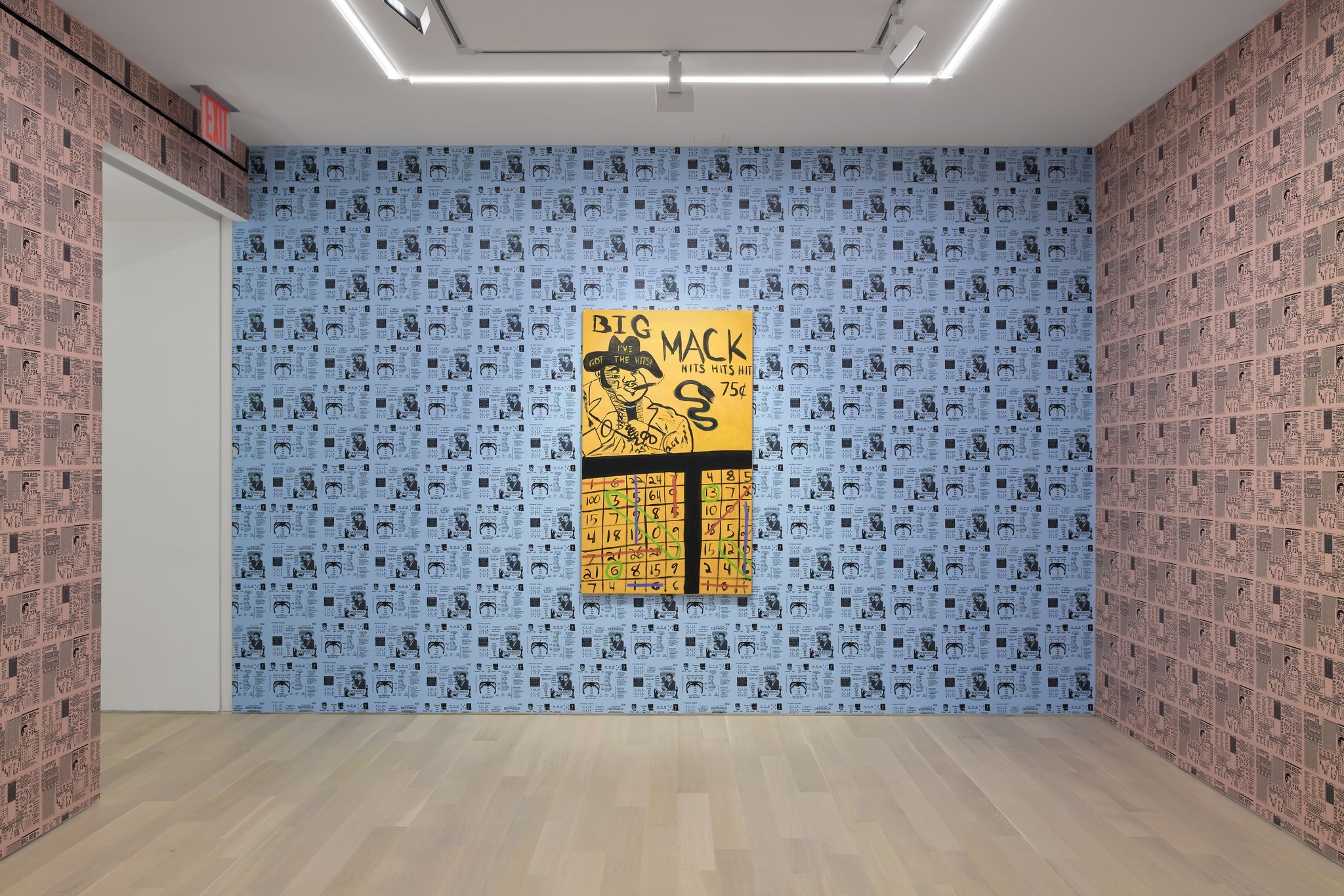 Marcus Jahmal, Double Down at Almine Rech, photo 4