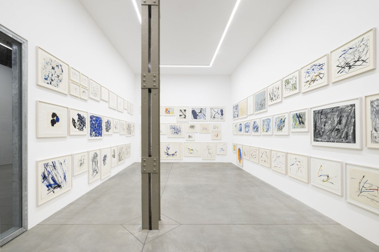 Charlotte Posenenske, Anfänge der Form: Charlotte Posenenske auf Papier (Teil 2) at Mehdi Chouakri - Wilhelm Hallen, photo 2